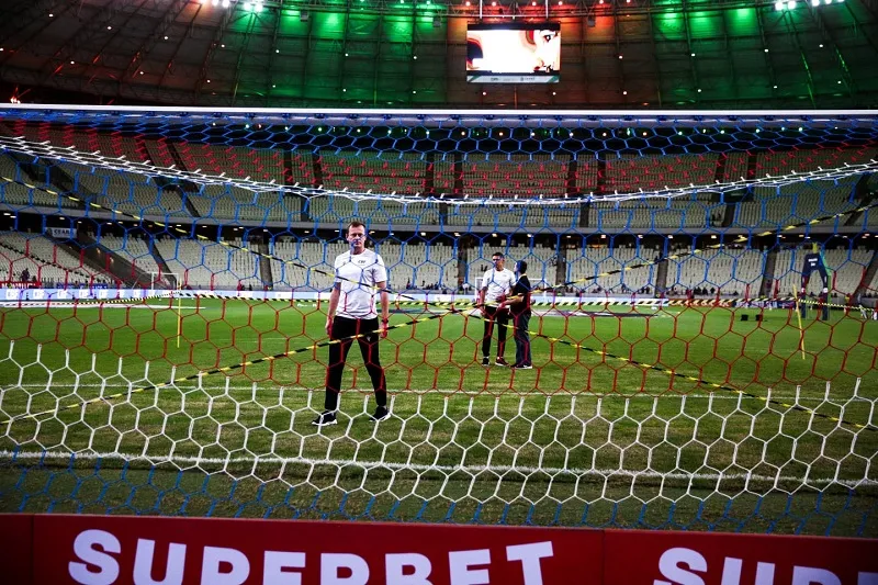Gramado da Arena Castelão.