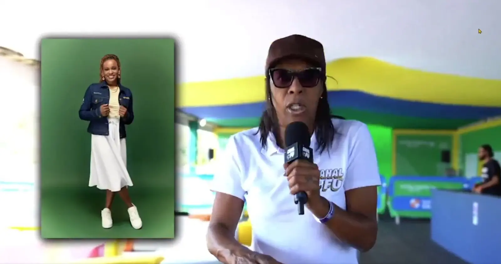 Marcia Fu em video criticando uniformes