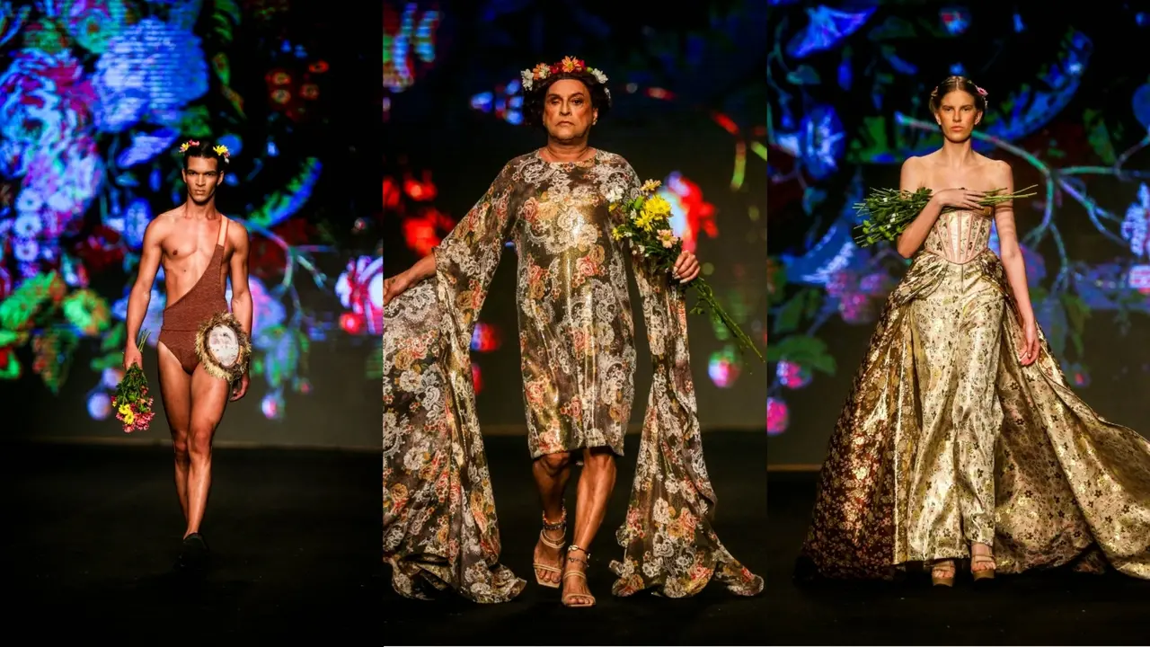 Coleção de Lindebergue trouxe tecidos, texturas e gravuras que resgatam memória afetiva