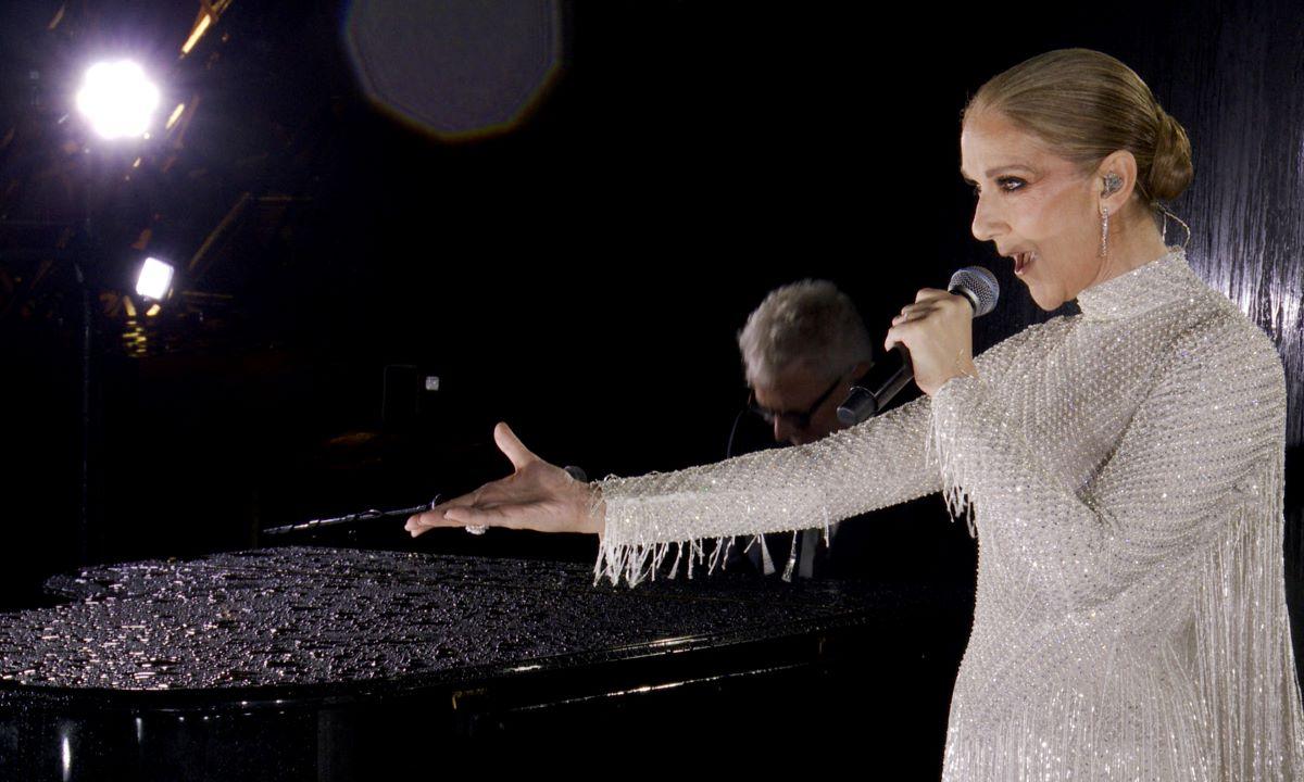 Céline Dion Cantando nas Olimpíadas