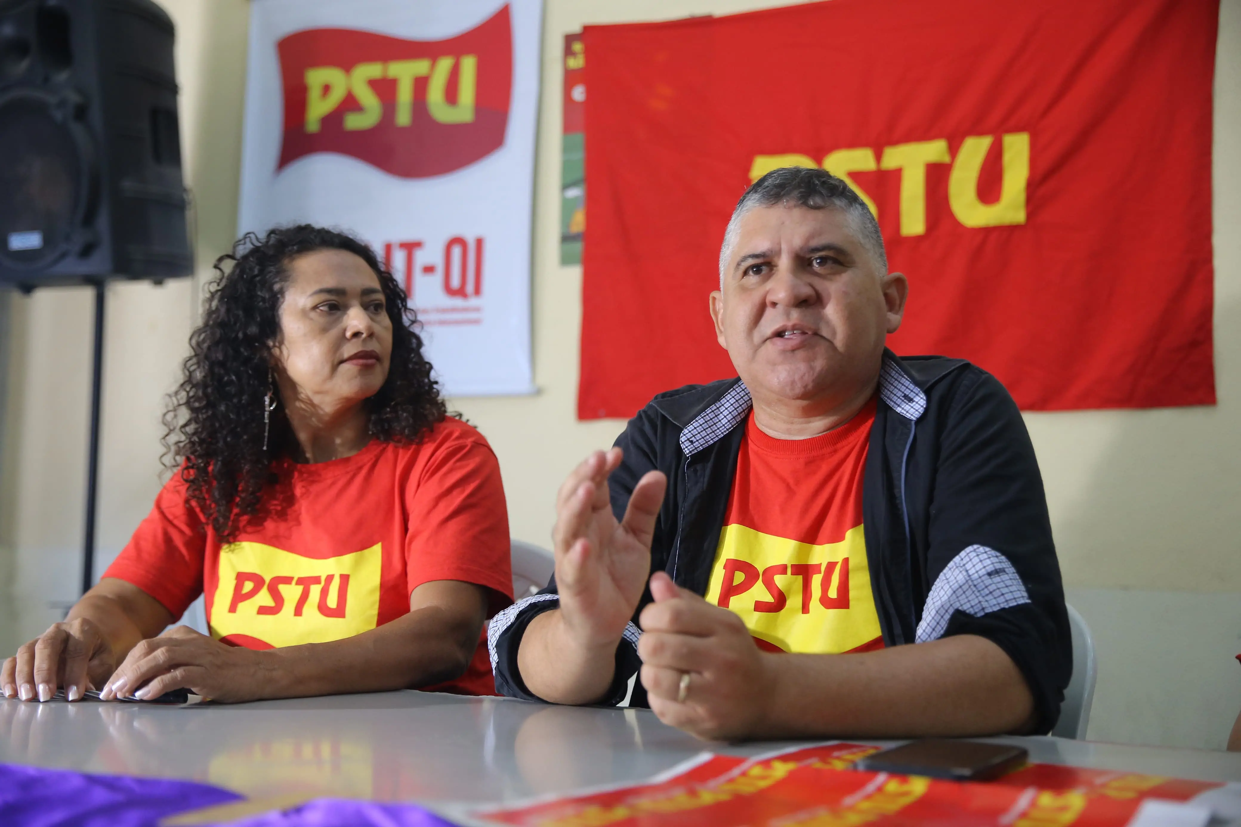Convenção PSTU em Fortaleza confirma candidatura dos sindicalistas Zé Batista e Malu Costa