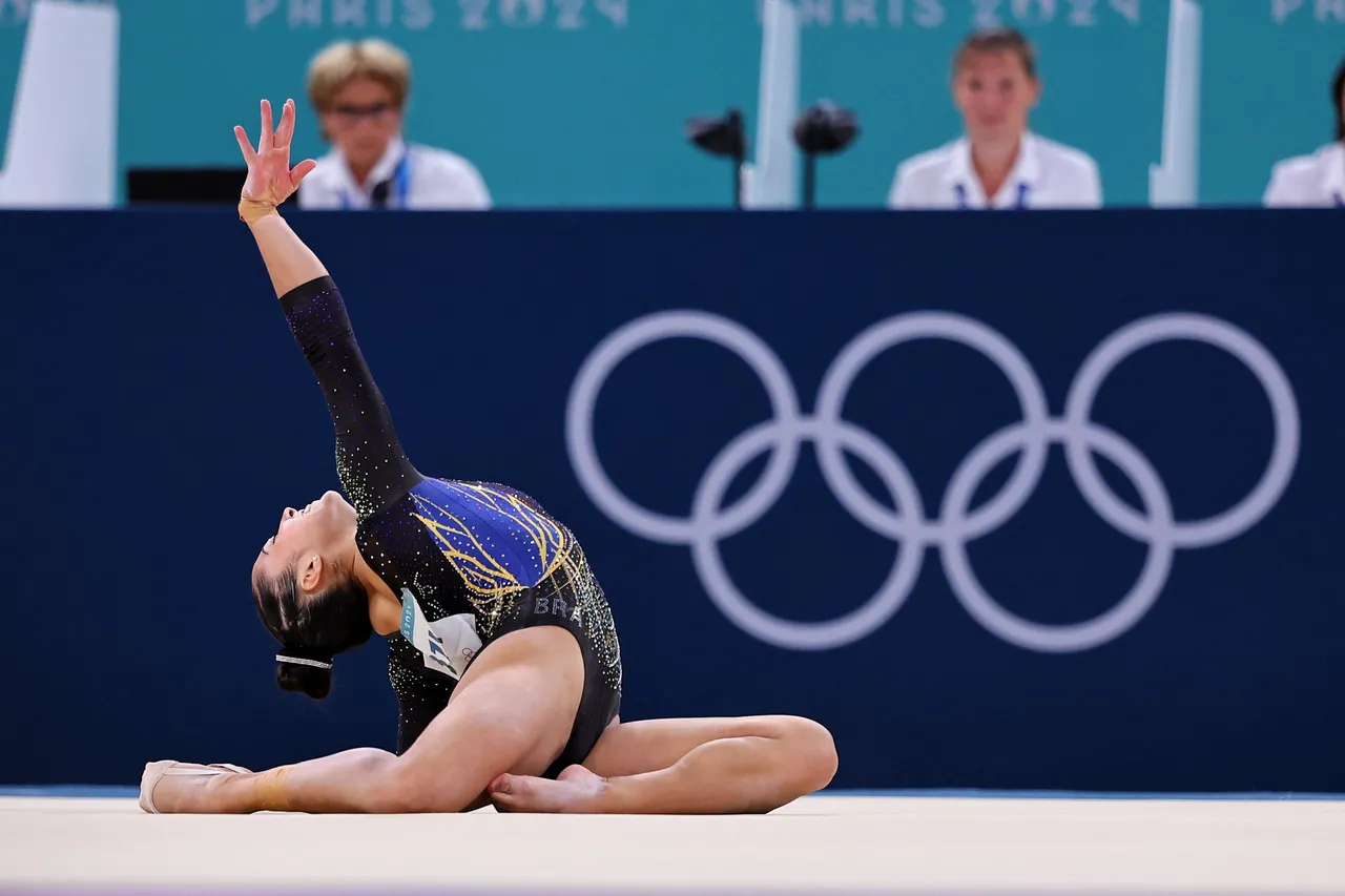 Júlia Soares em ação nos Jogos Olímpicos de Paris 2024