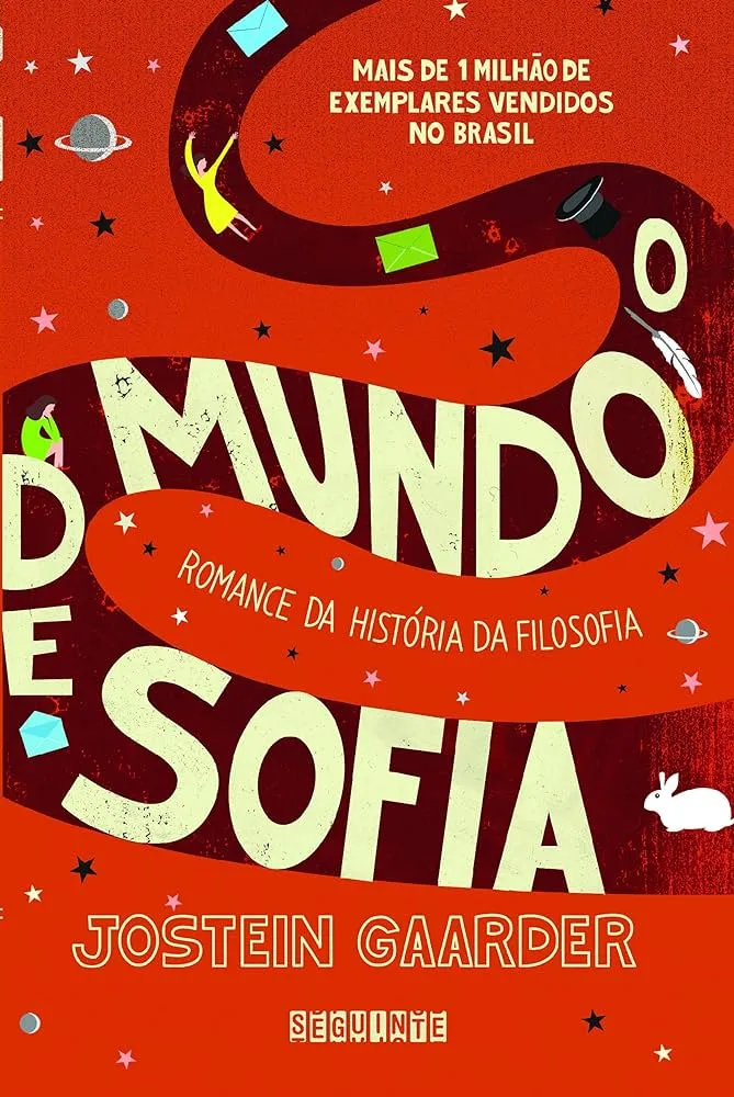 O leitor percorre a história da filosofia ocidental em cada capítulo