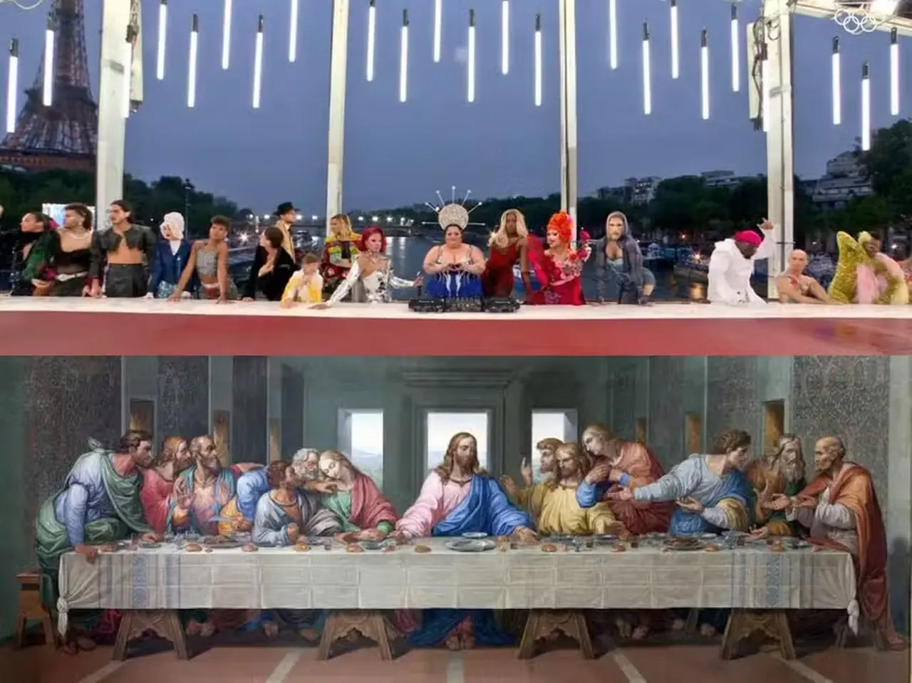 Cena da abertura das Olimpíadas de Paris virou um embate polarizado entre defensores da manifestação artística x ofendidos pela mesma