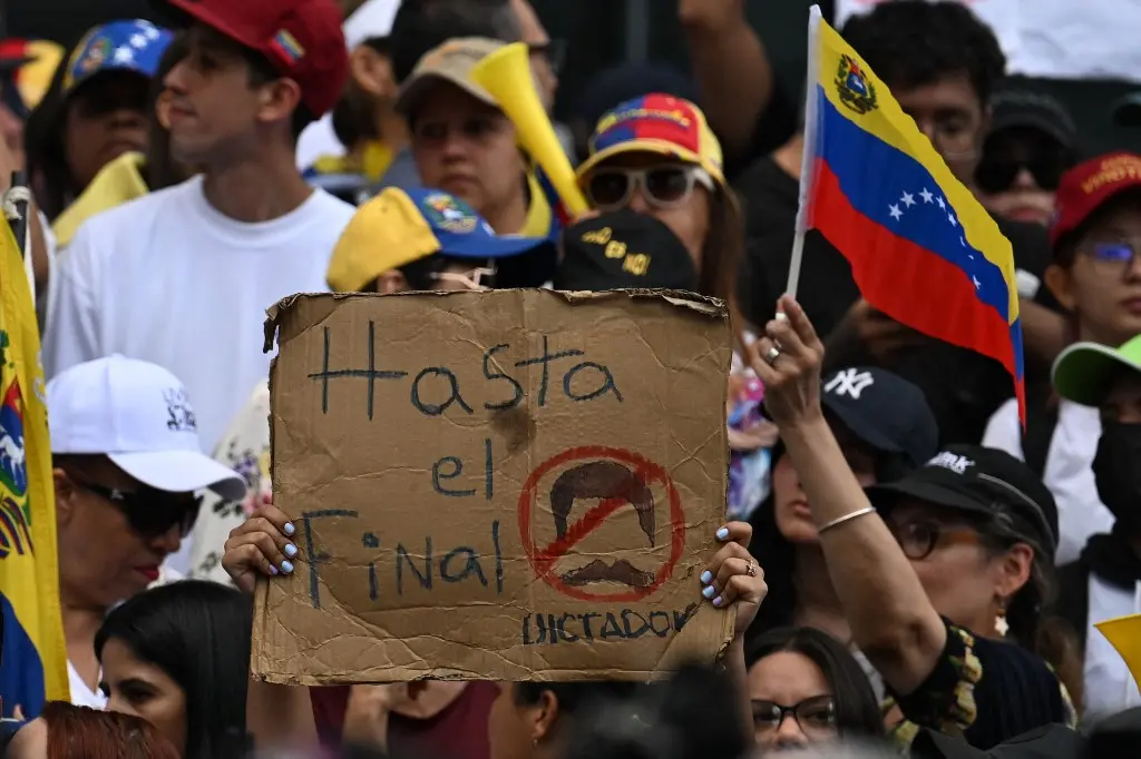 Protestos na venezuela