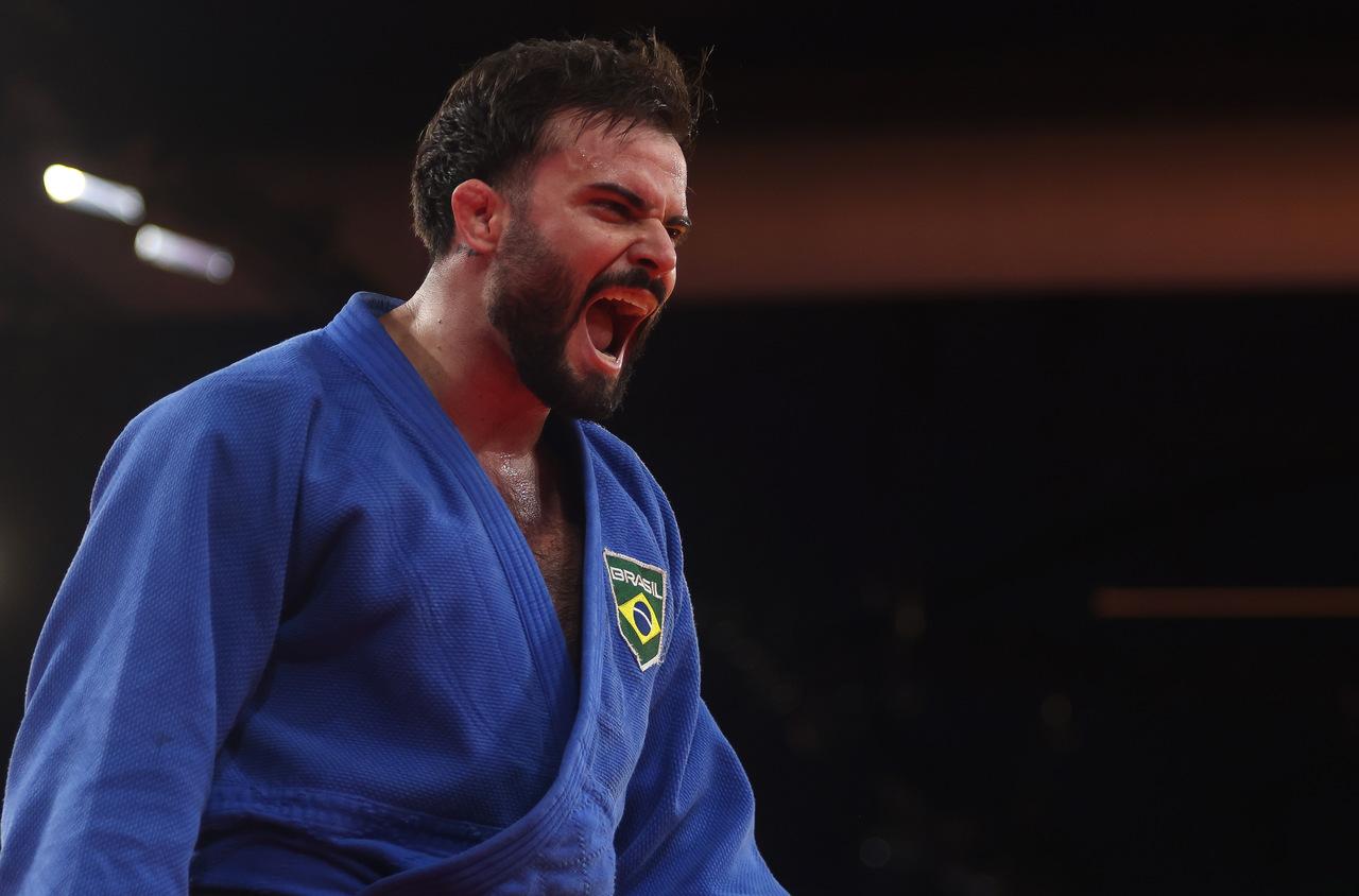 Rafael Macedo em ação durante Olimpíada de Paris 2024