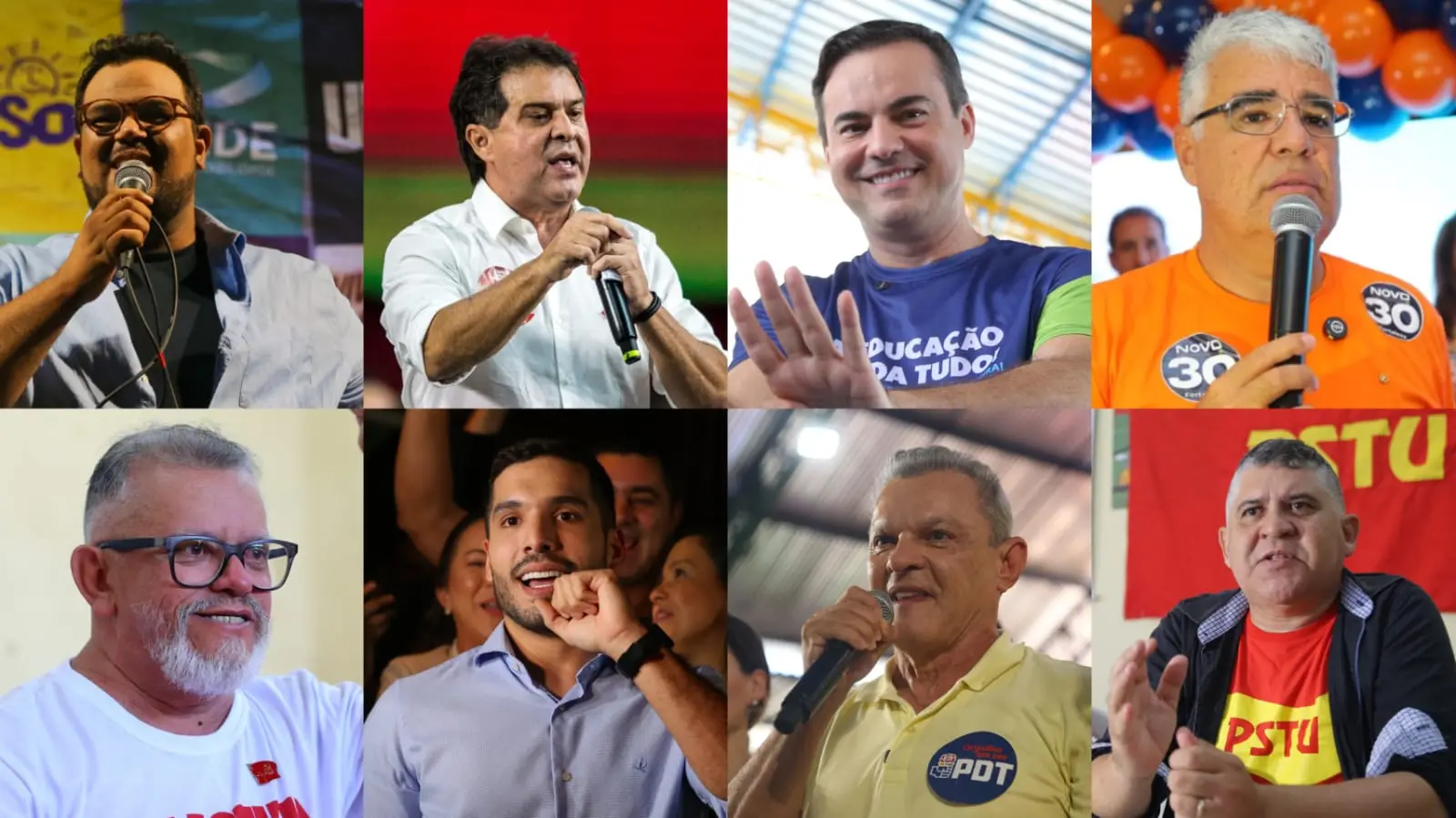 Candidatos, prefeitura de fortaleza, 2024