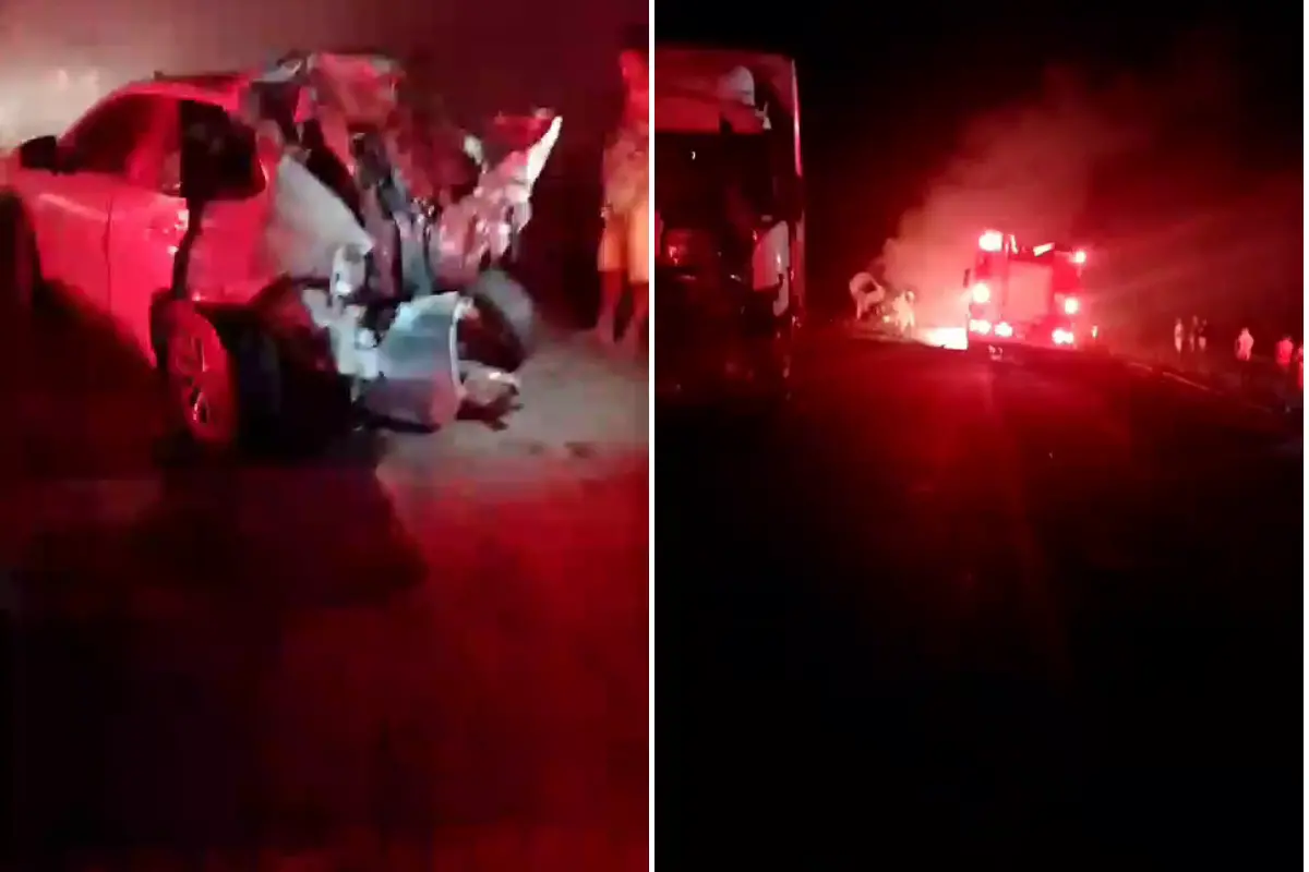 print de acidente no interior do ceará