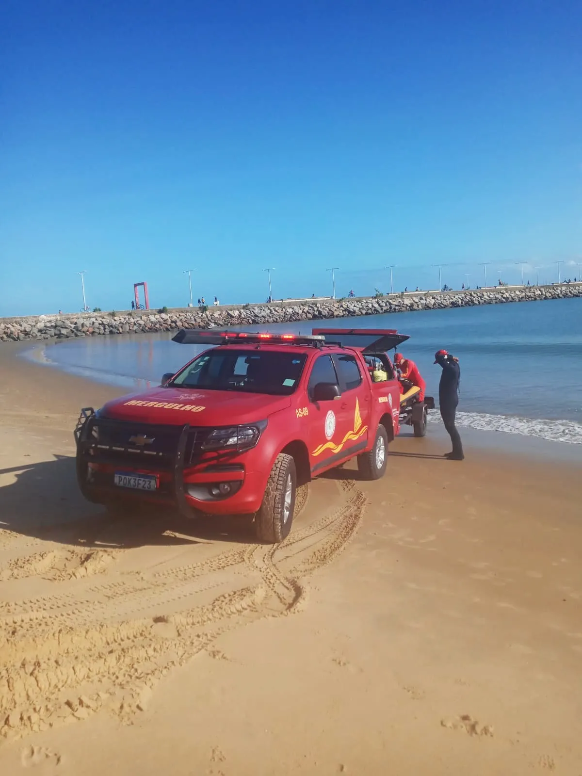 Buscas foram realizadas pelo Corpo de Bombeiros do Ceará