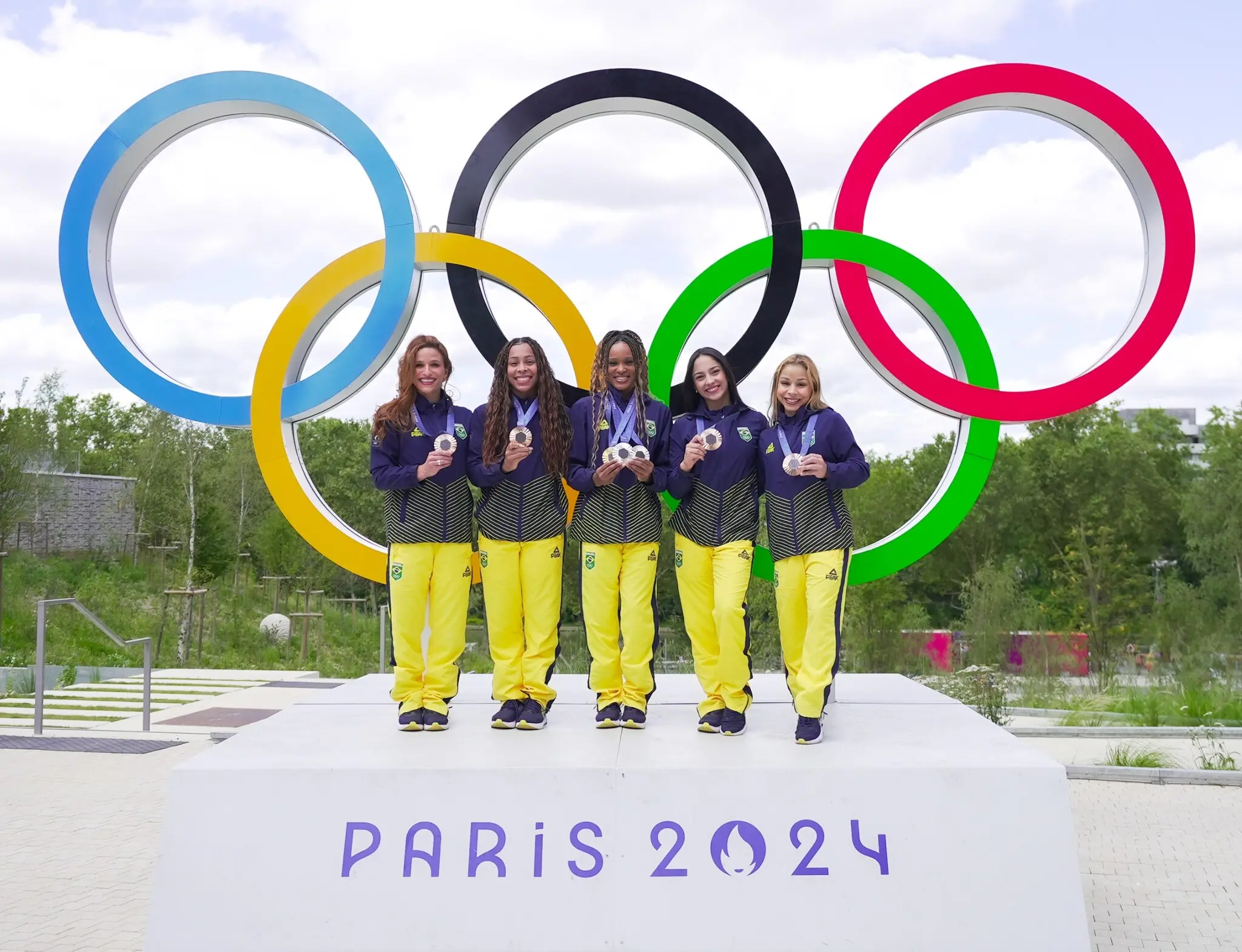 Equipe da ginástica artística feminina