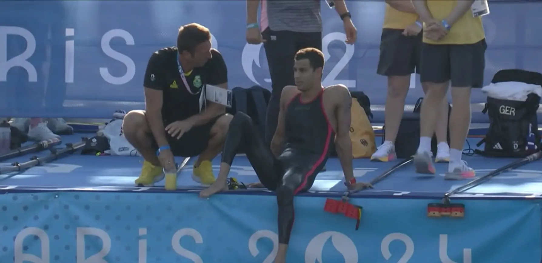 Guilherme Costa reclamou de correnteza em disputa