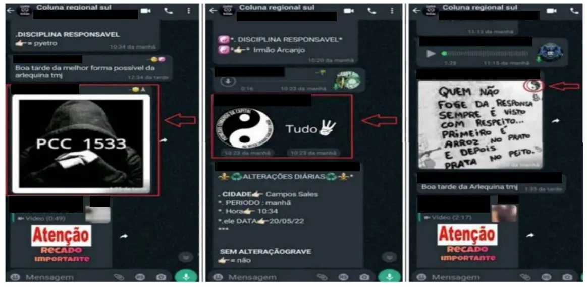 Grupo no WhatsApp, com conversas entre os acusados, foi descoberto pela Polícia Civil do Ceará