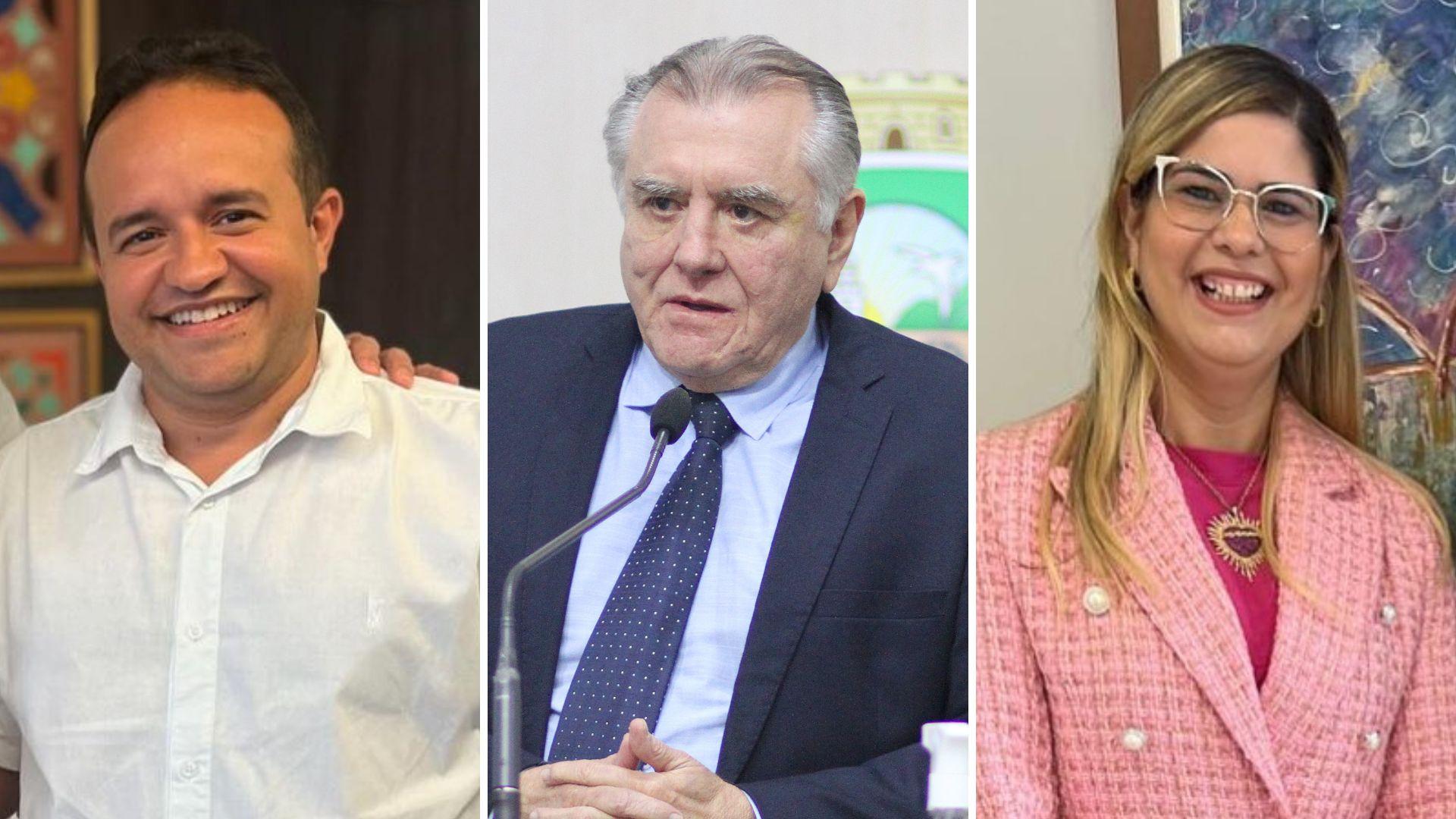 Átila Câmara, Dr. Lucilvio Girão e Samara Cordeiro disputam a Prefeitura de Maranguape