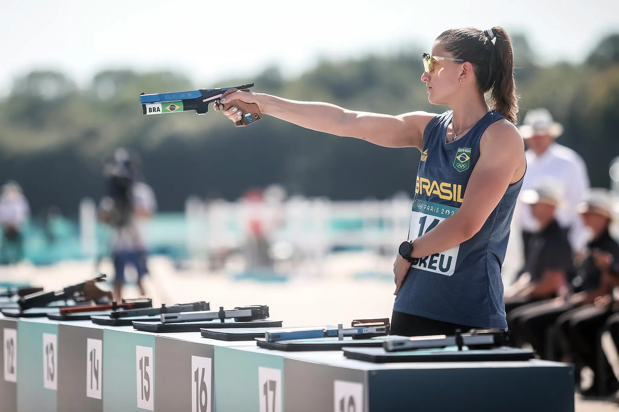 24.08.10 - Jogos Olímpicos Paris 2024 - Pentatlo Moderno - Atleta Isabela Abreu