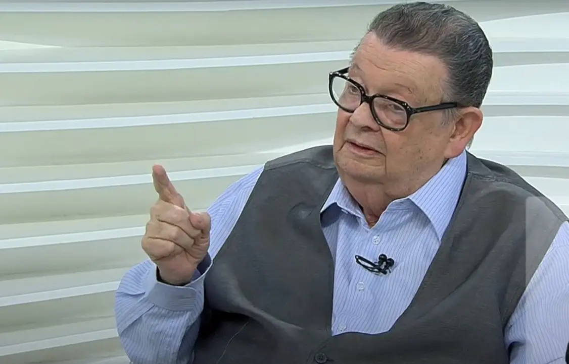 Captura de tela de participação do ex-ministro Delfim Netto no Roda Viva