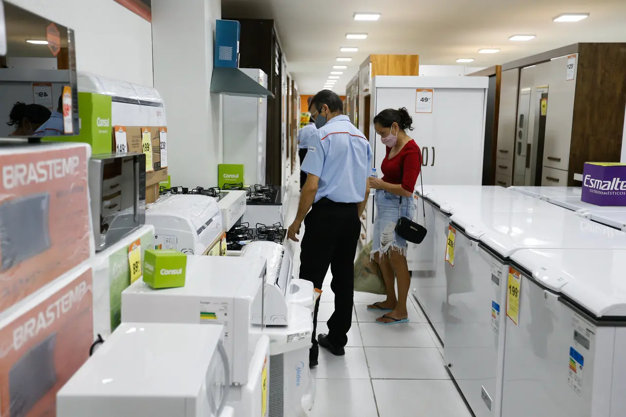 venda de eletrodomésticos