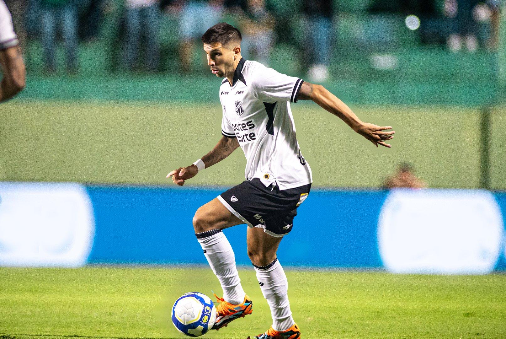 Lucas Mugni durante jogo do Ceará