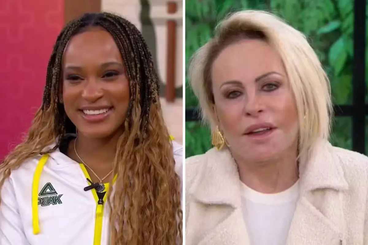 Ana Maria e Rebeca Andrade