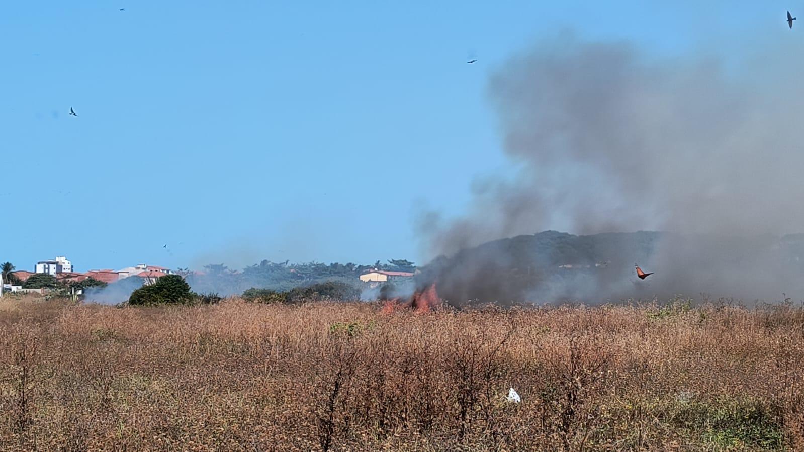 Incêndio no bairro dunas