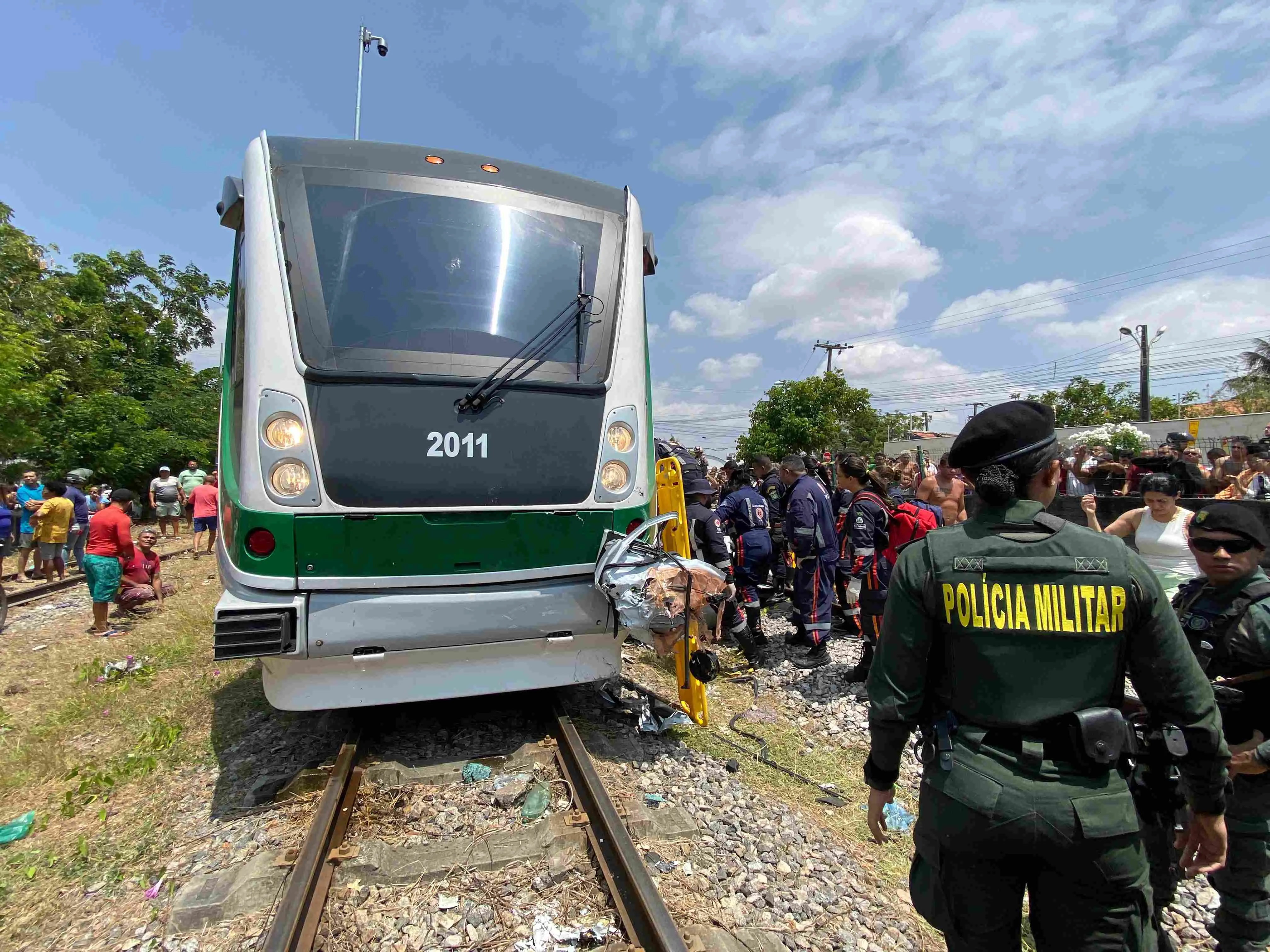 Acidente ocorreu em cruzamento no bairro Aeroporto, em Fortaleza
