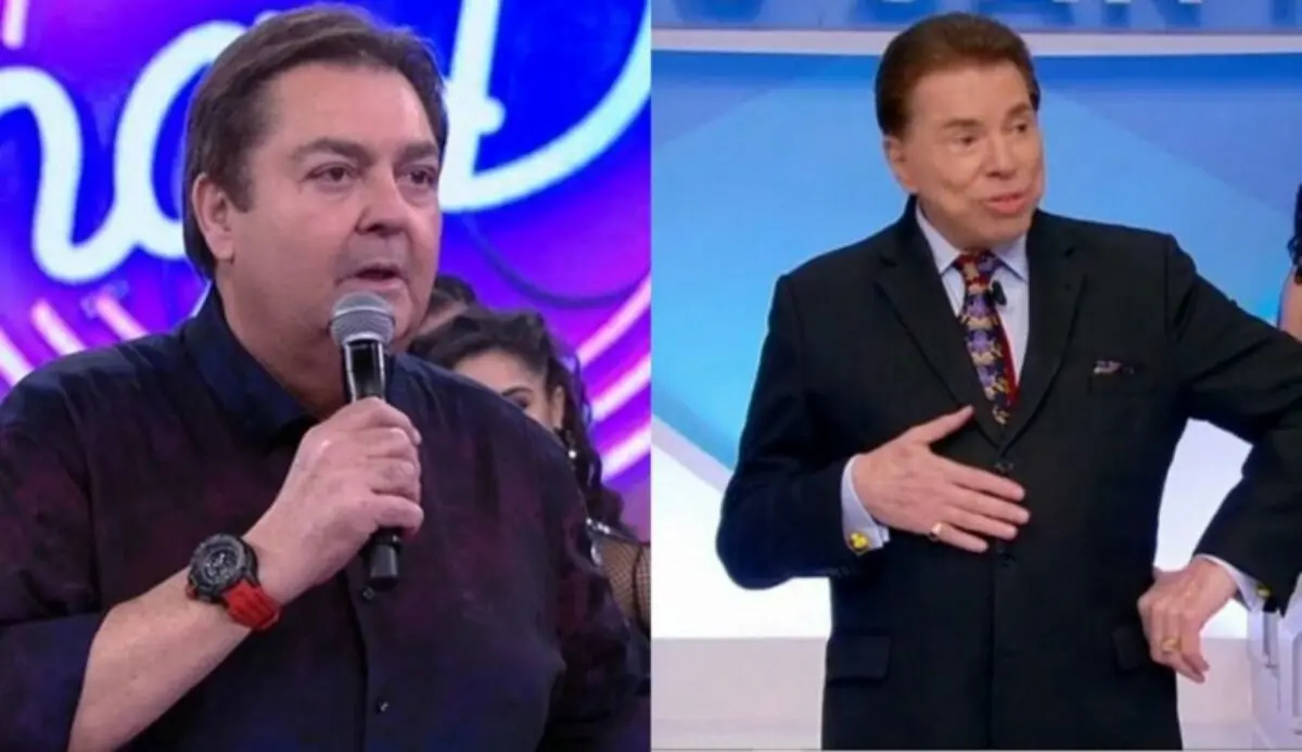 Silvio Santos e Faustão