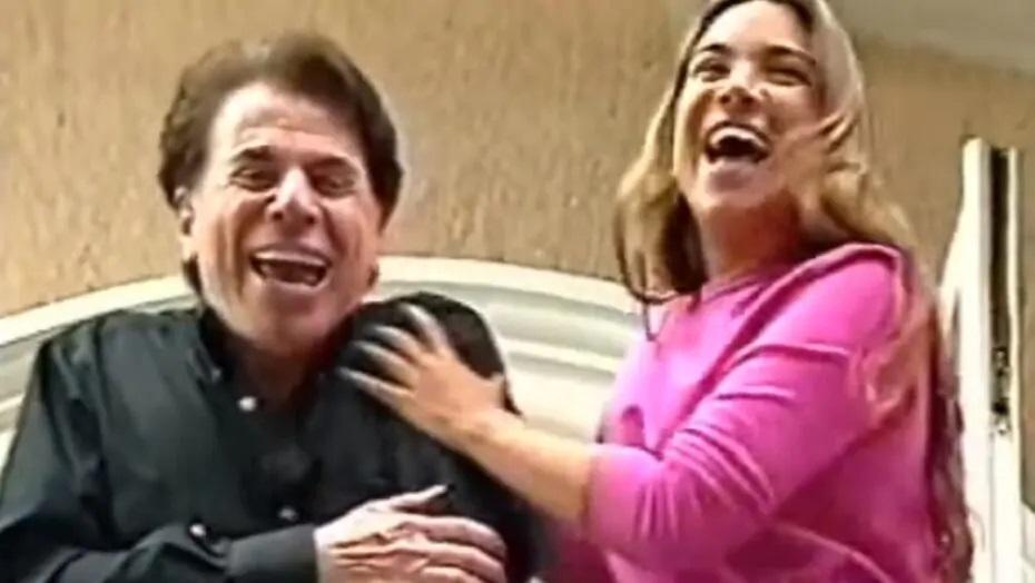 Imagem de Silvio Santos e Patrícia Abravanel após a resolução do sequestro do apresentador