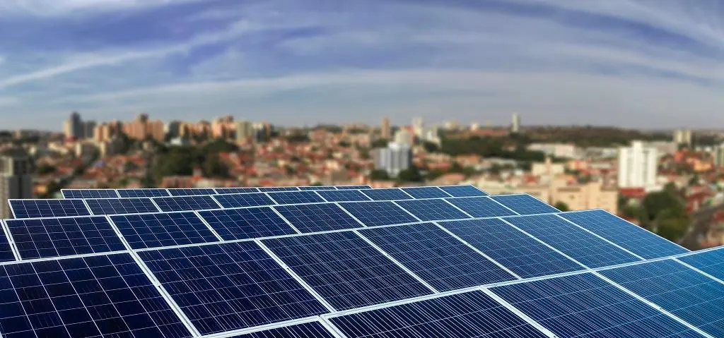 Painéis de energia solar