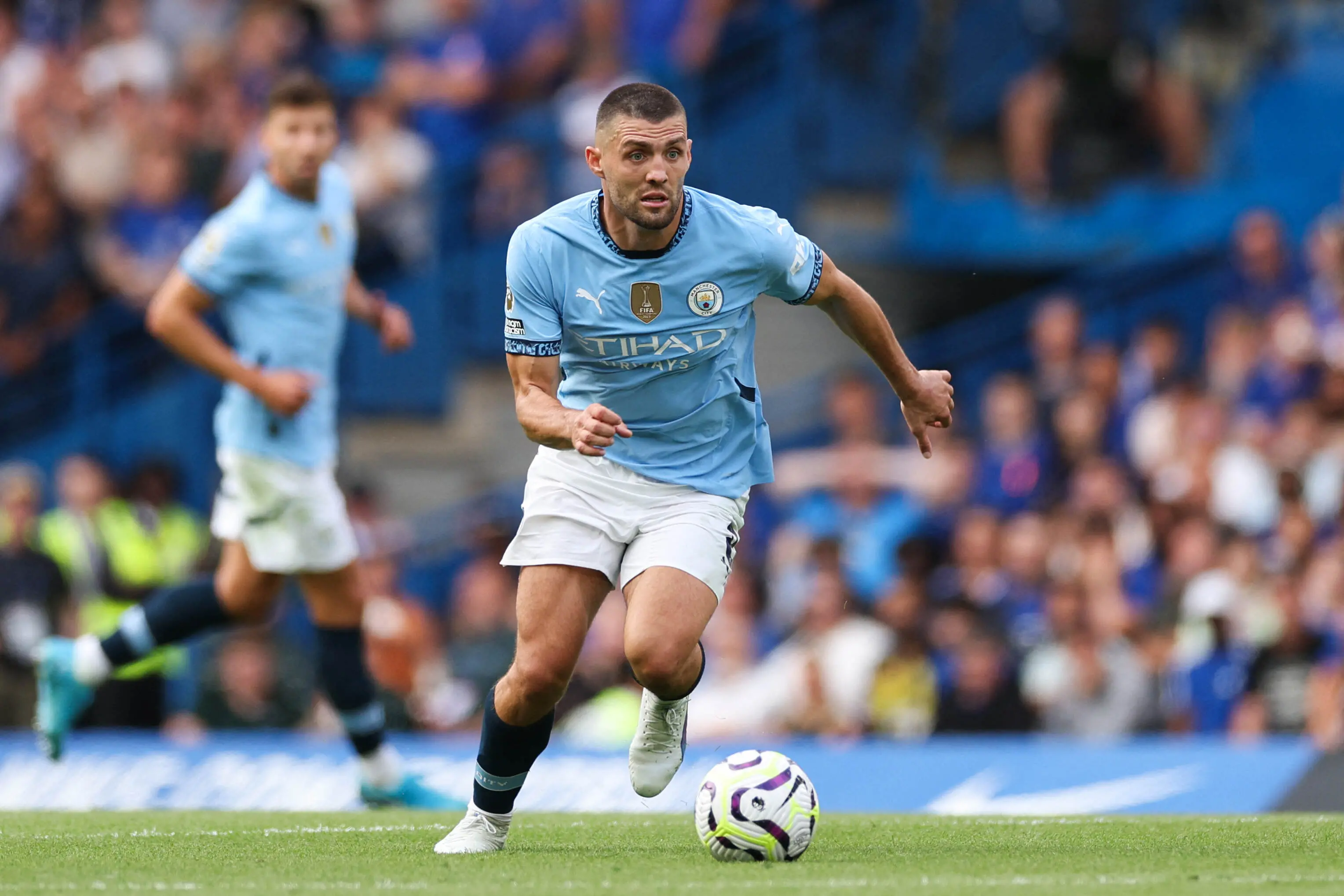 Imagem do meio-campista do Manchester City Mateo Kovacic