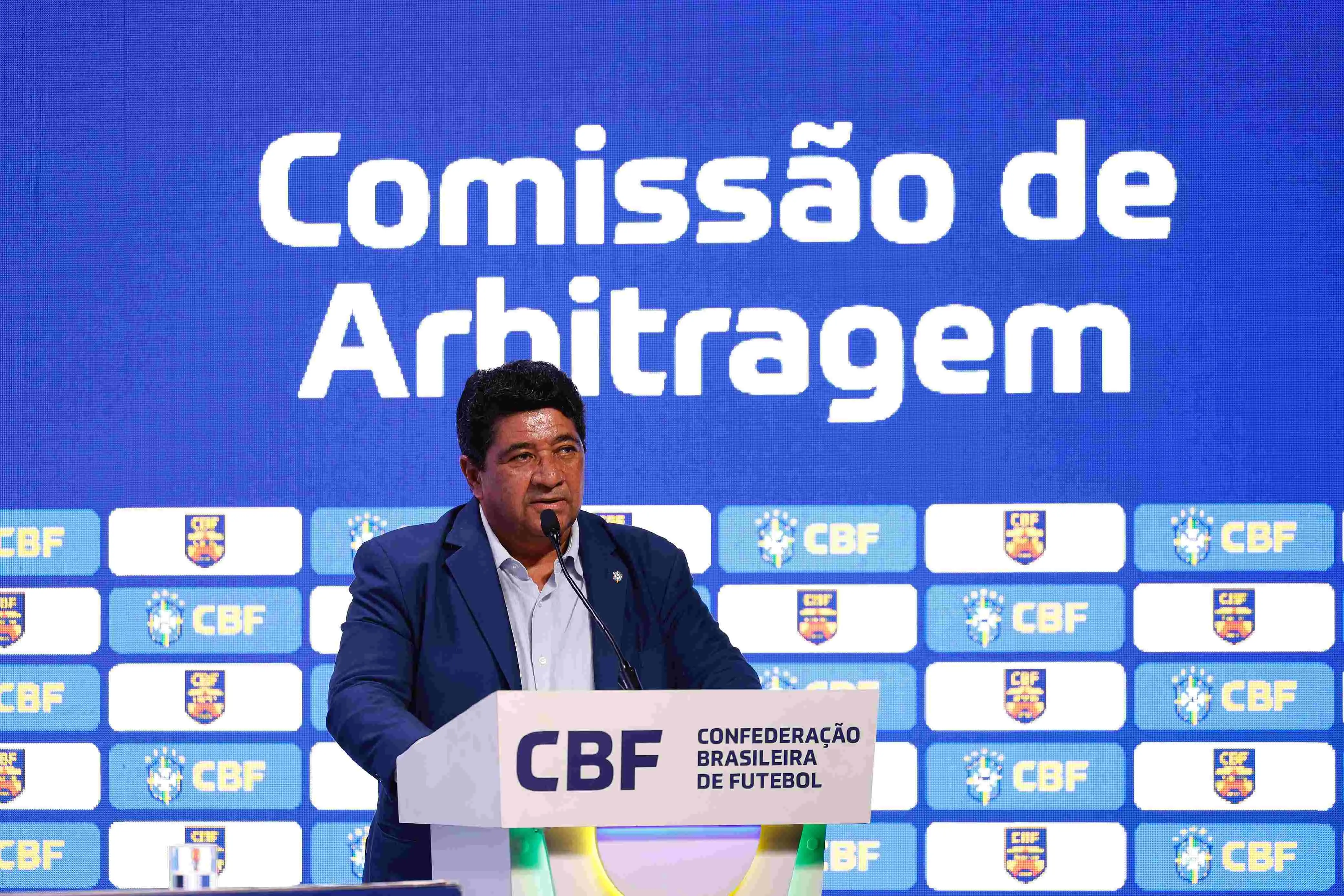Imagem do presidente da CBF Ednaldo Rodrigues