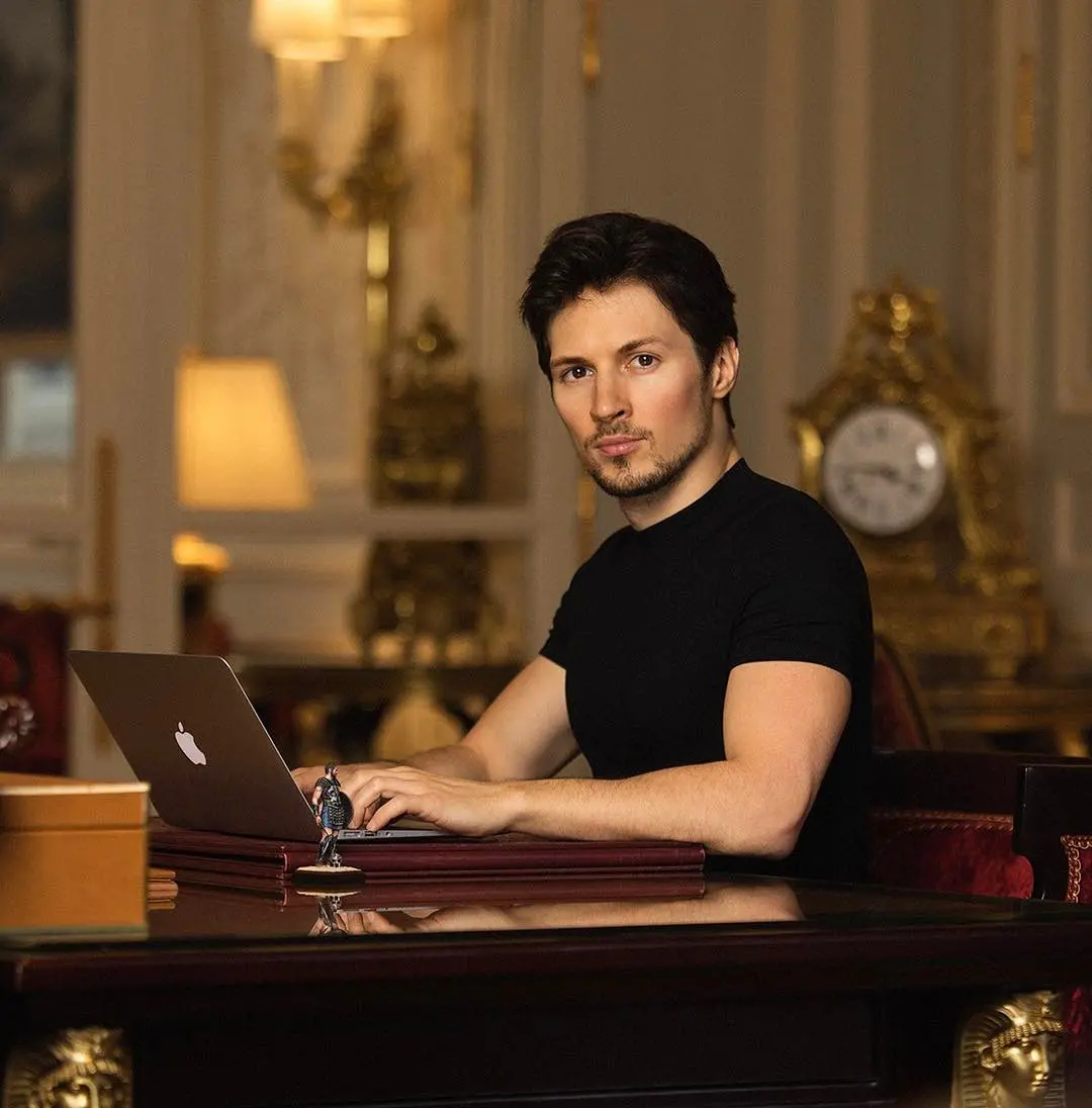 Pavel Durov é um dos fundadores e, atualmente, é CEO do Telegram