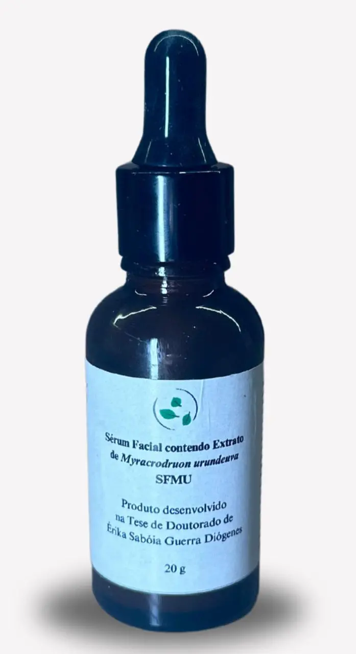 Imagem do sérum facial desenvolvido pela UFC / sérum facial vegano / cosmético para pele