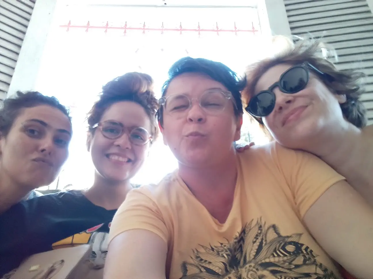 Themis Memória, do Salão das Ilusões, e as idealizadoras do Sapato Largo, Isadora Gurgel, Fernanda Meireles e Laura Daviña