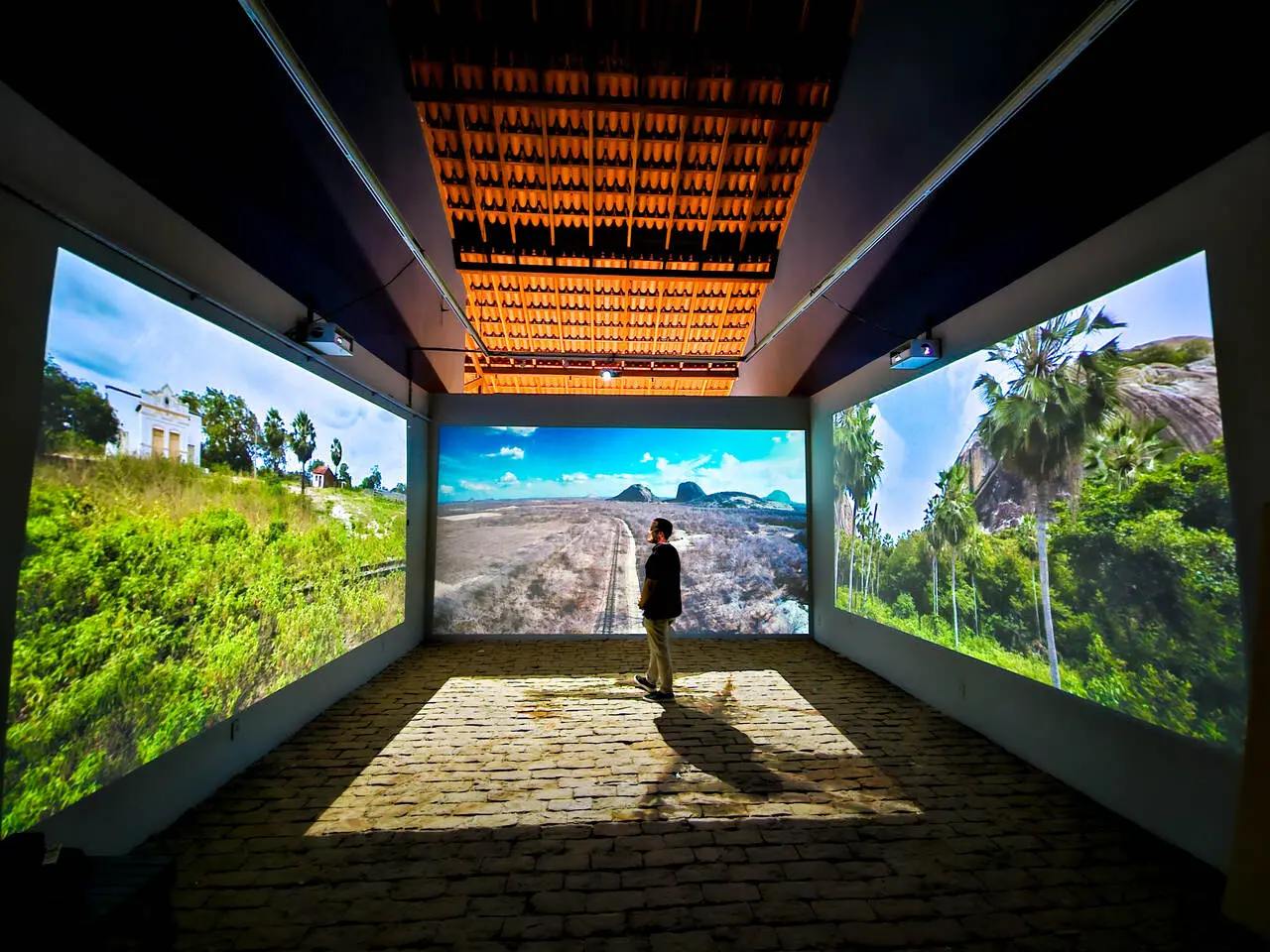 “Tela prateada da ilusão”, experiência sensorial com músicas e imagens relacionadas ao universo criativo de Fausto Nilo