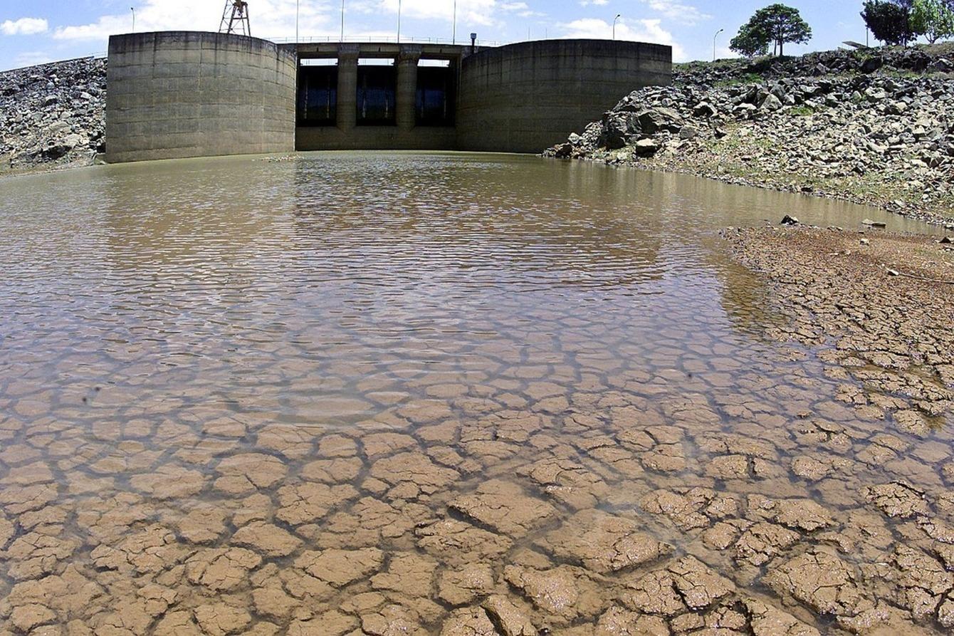 Seca em reservatórios de hidrelétricas