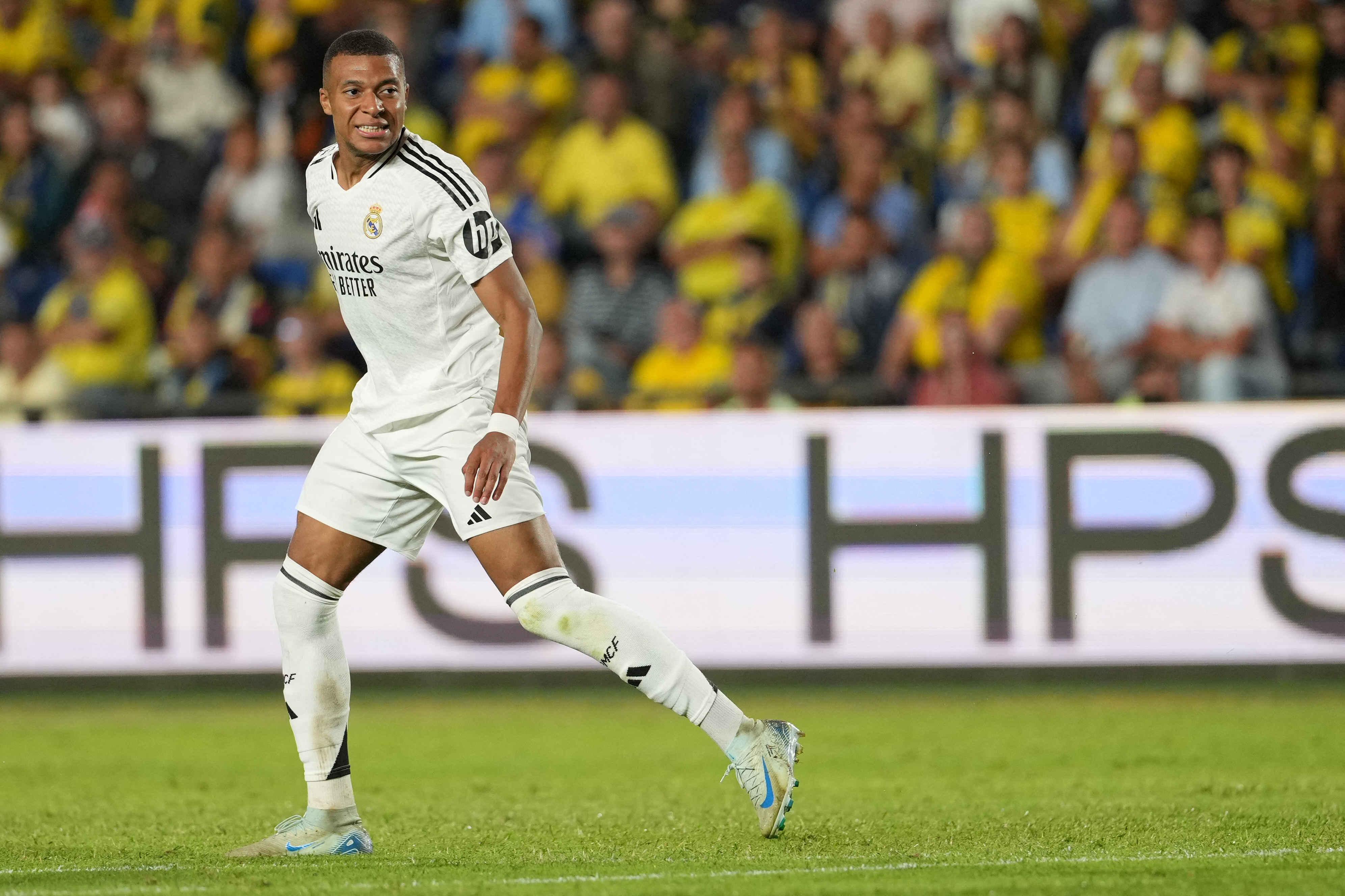 Imagem do atacante francês Kylian Mbappé