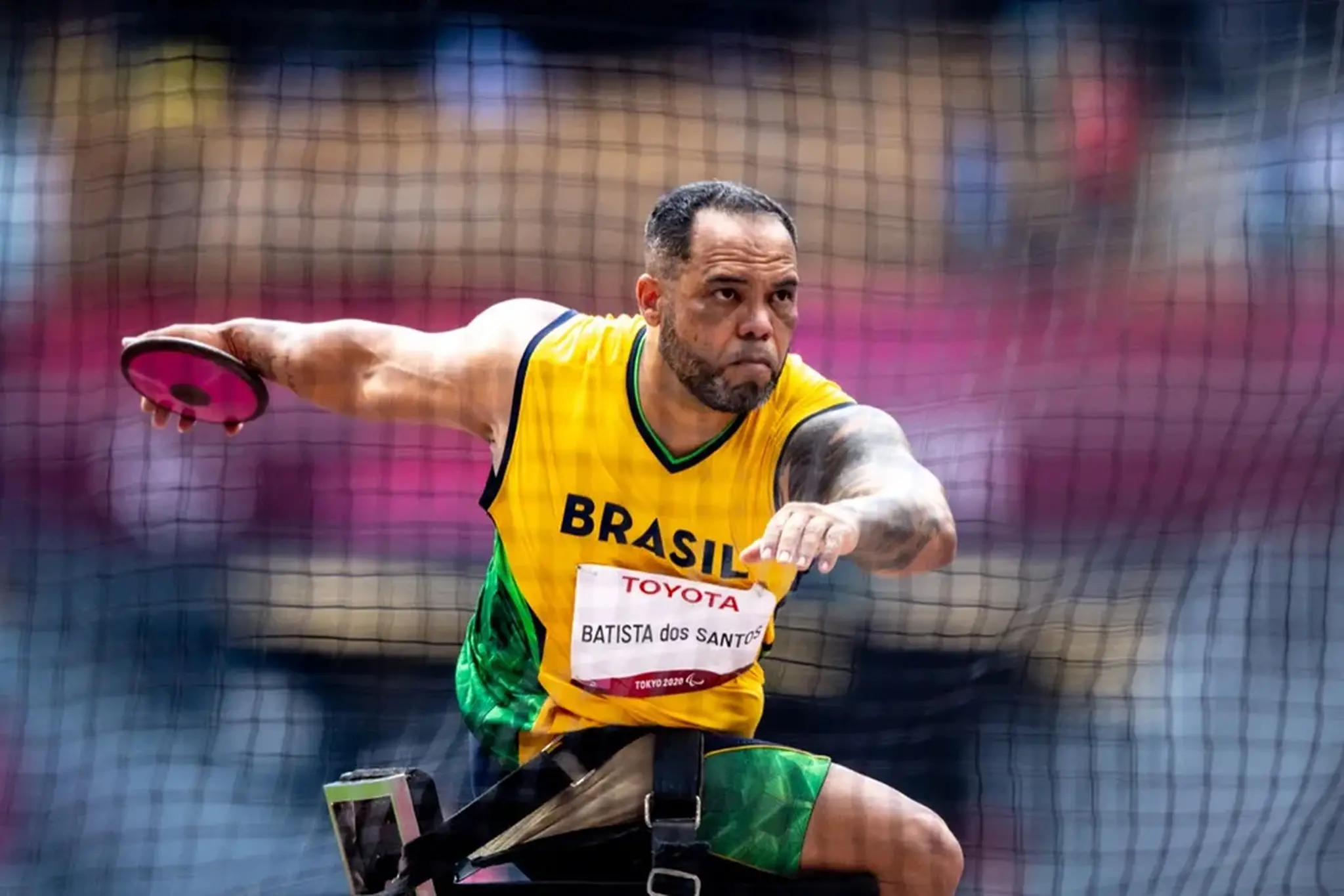 Claudiney Santos, atleta brasileiro