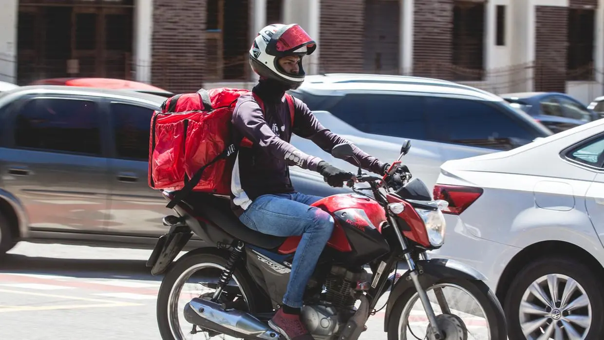 entregadores, mototaxistas, Uber Moto