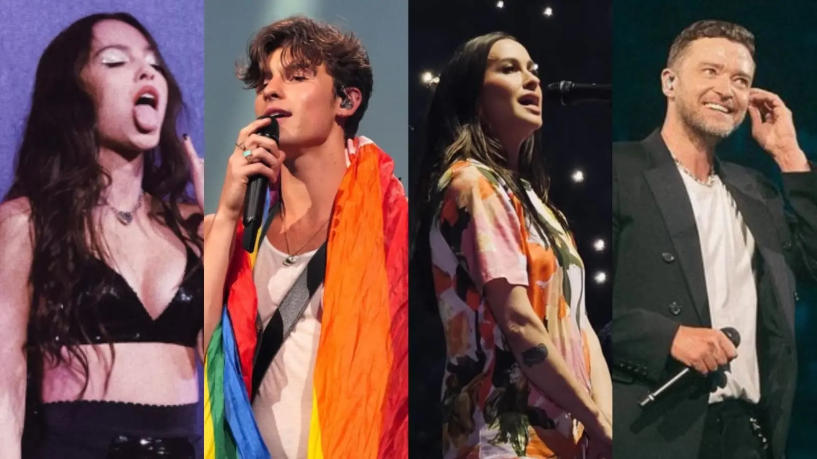 Olivia Rodrigo, Shawn Mendes, Alanis Morissette e Justin Timberlake estarão no Lollapalooza Brasil 2025