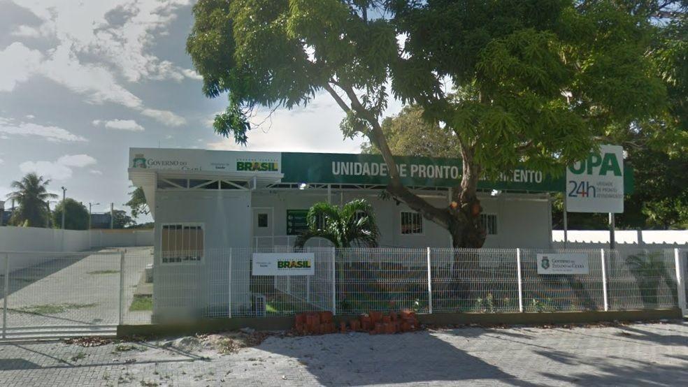 Fachada da UPA de Eusébio