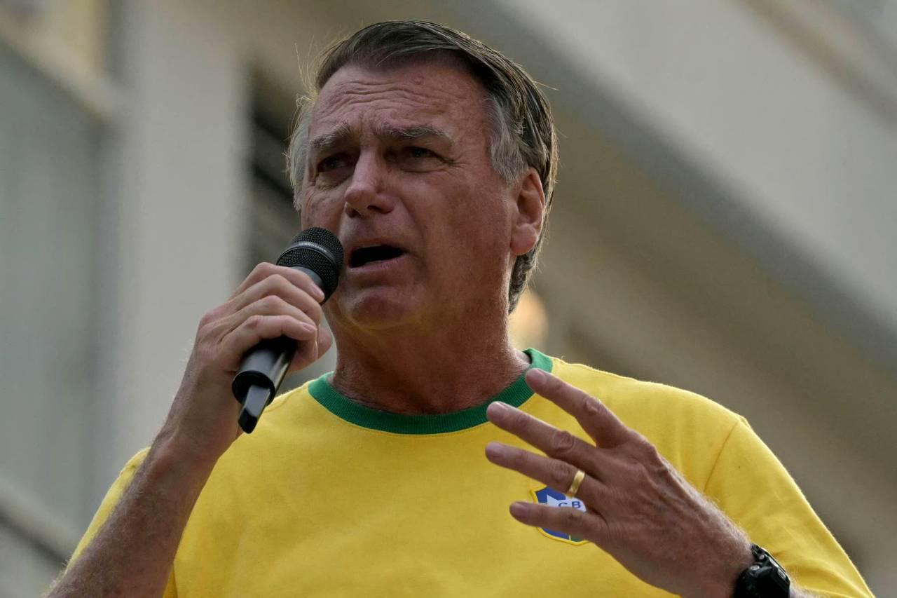 Bolsonaro em discurso na Av. Paulista em 7 de setembro de 2024