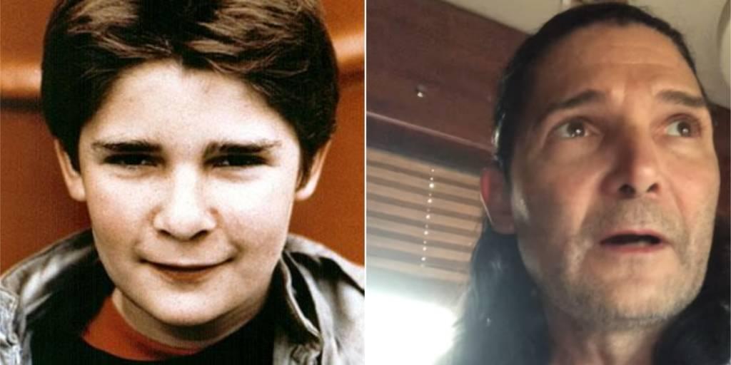 Colagem com antes e depois de Corey Feldman. Os Goonies deve ganhar continuação após 40 anos do primeiro filme: veja antes e depois do elenco