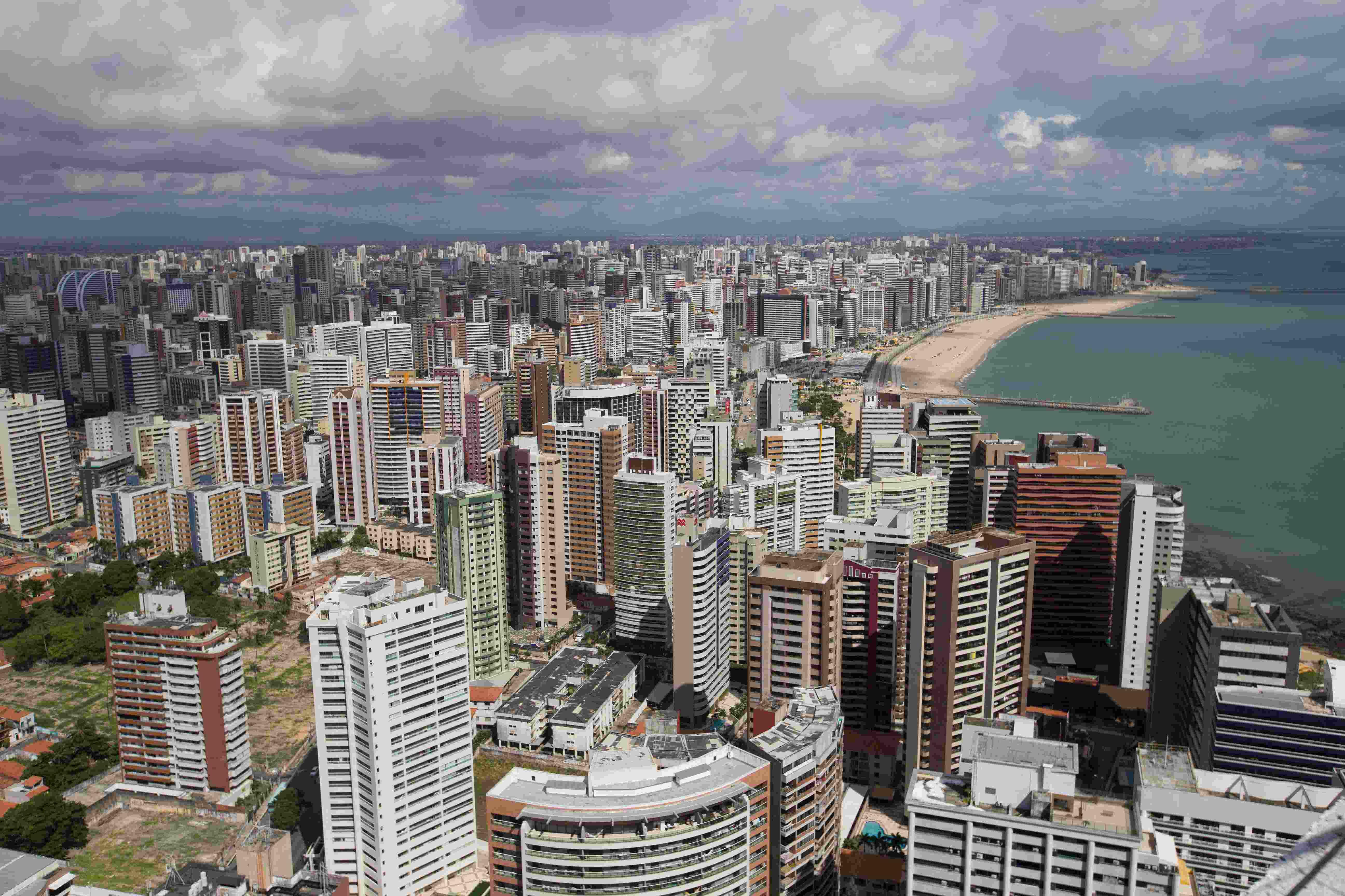 Foto aérea de Fortaleza