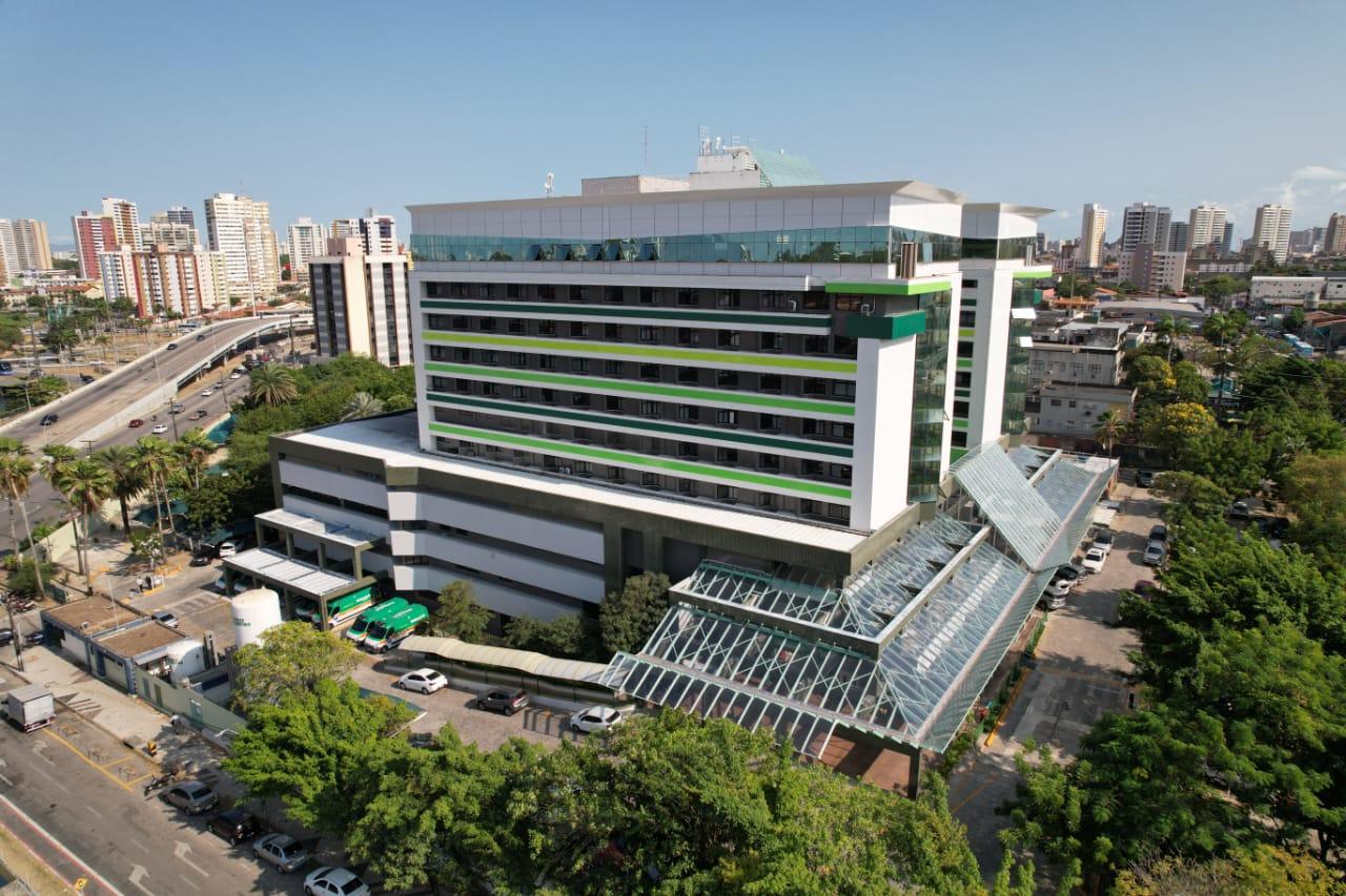 Imagem do hospital da Unimed