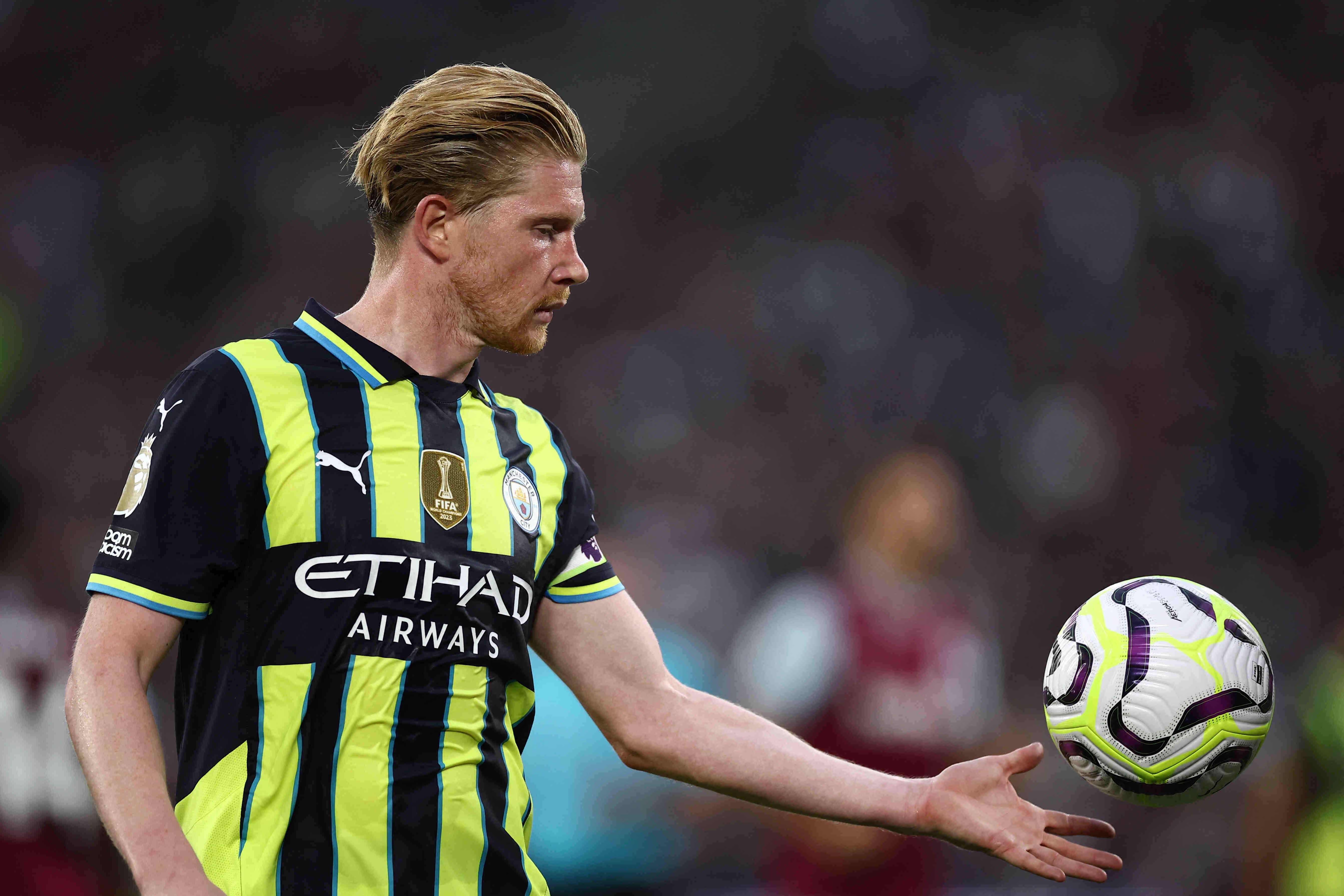 Imagem do meio-campista belga Kevin De Bruyne