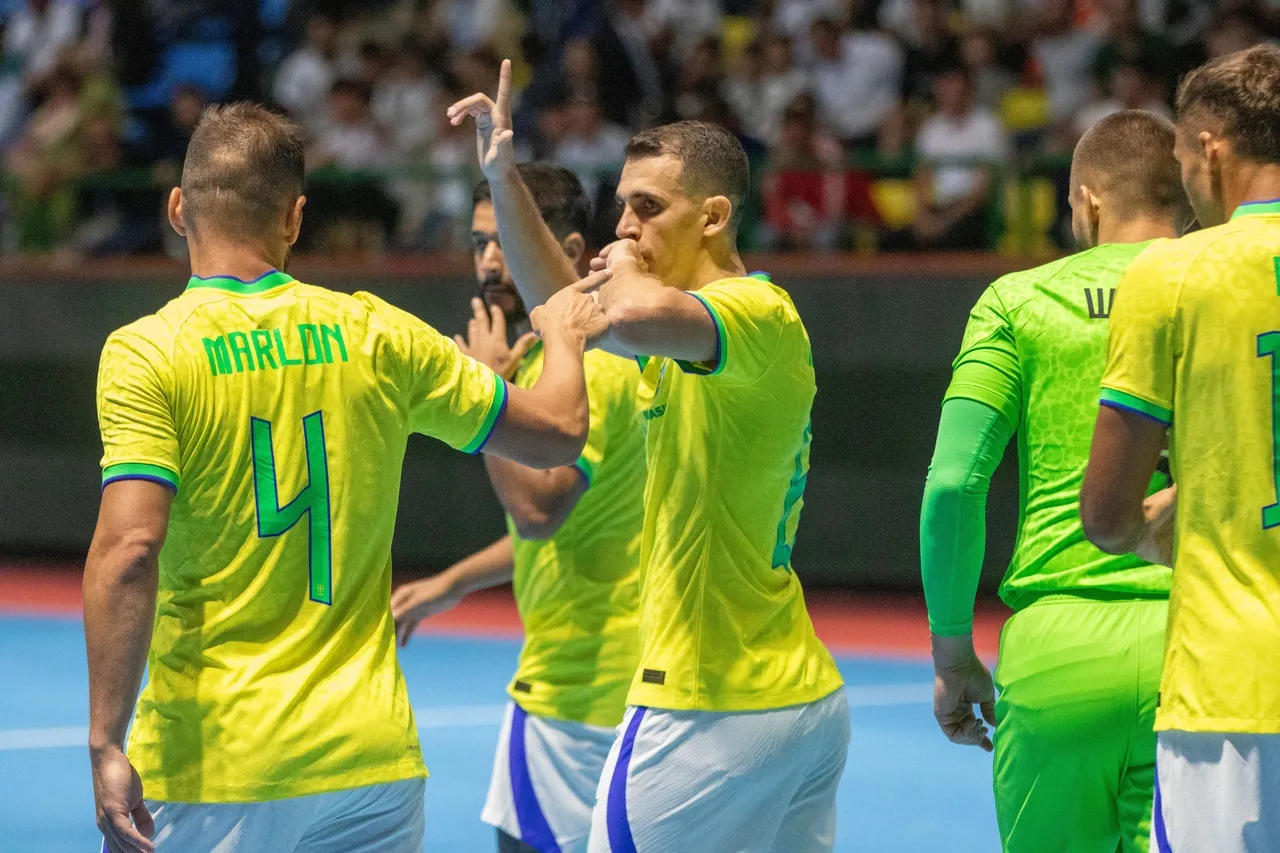 A Seleção Brasileira é uma das favoritas ao título da Copa do Mundo de Futsal