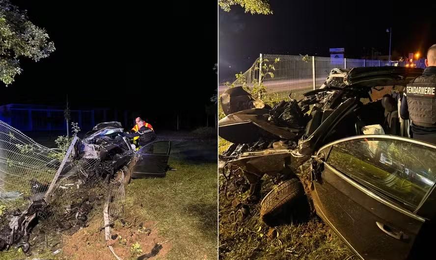 acidente de carro frança. Quatro brasileiros morrem em acidente de trânsito na França