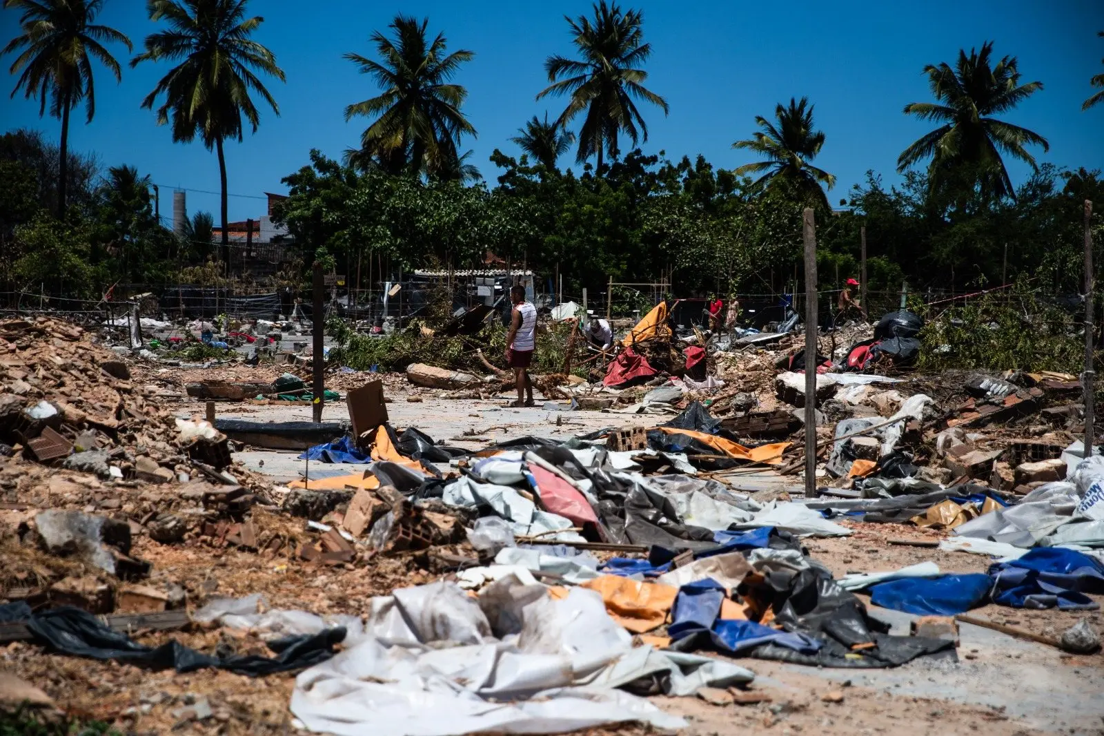Ocupação 'Deus é amor' foi desmontada na última terça-feira (10)