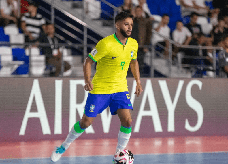 Imagem do atleta do Brasil Leandro Lino