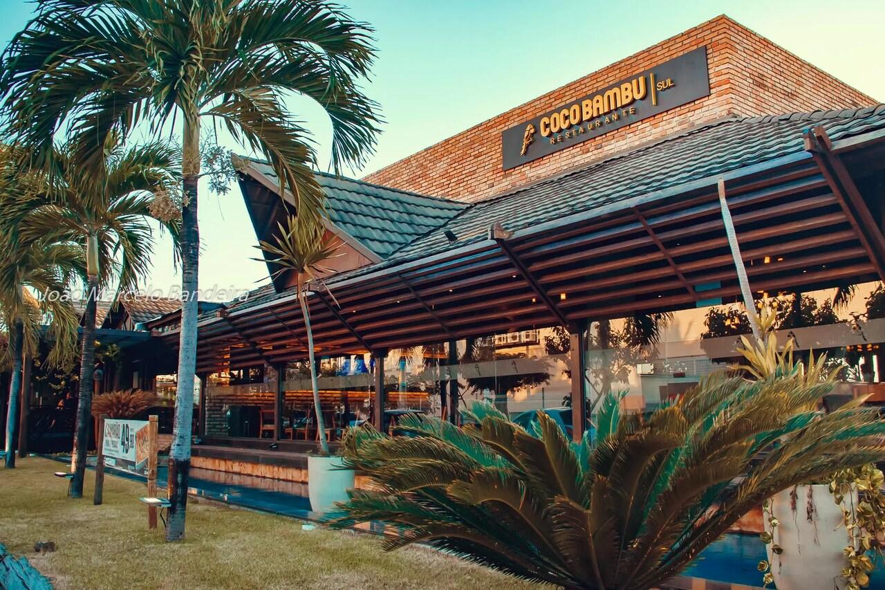 Fachada do Coco Bambu Sul