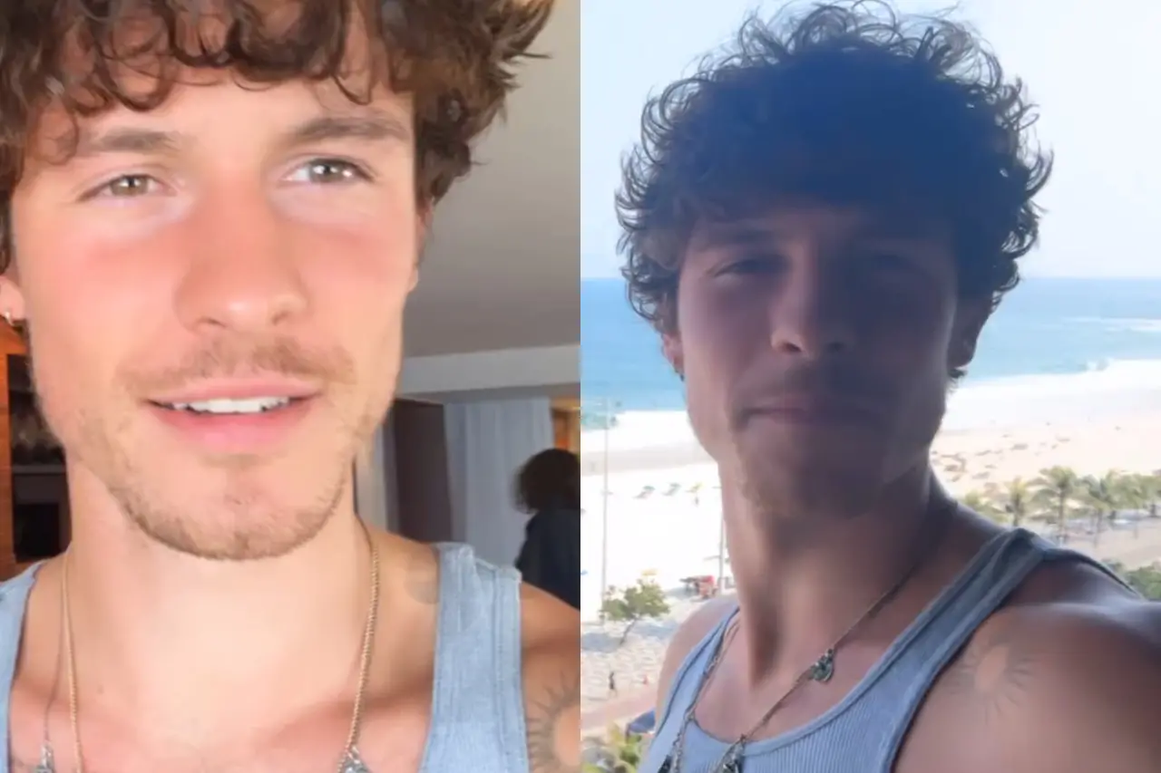 Shawn Mendes em hotel no Rio de Janeiro